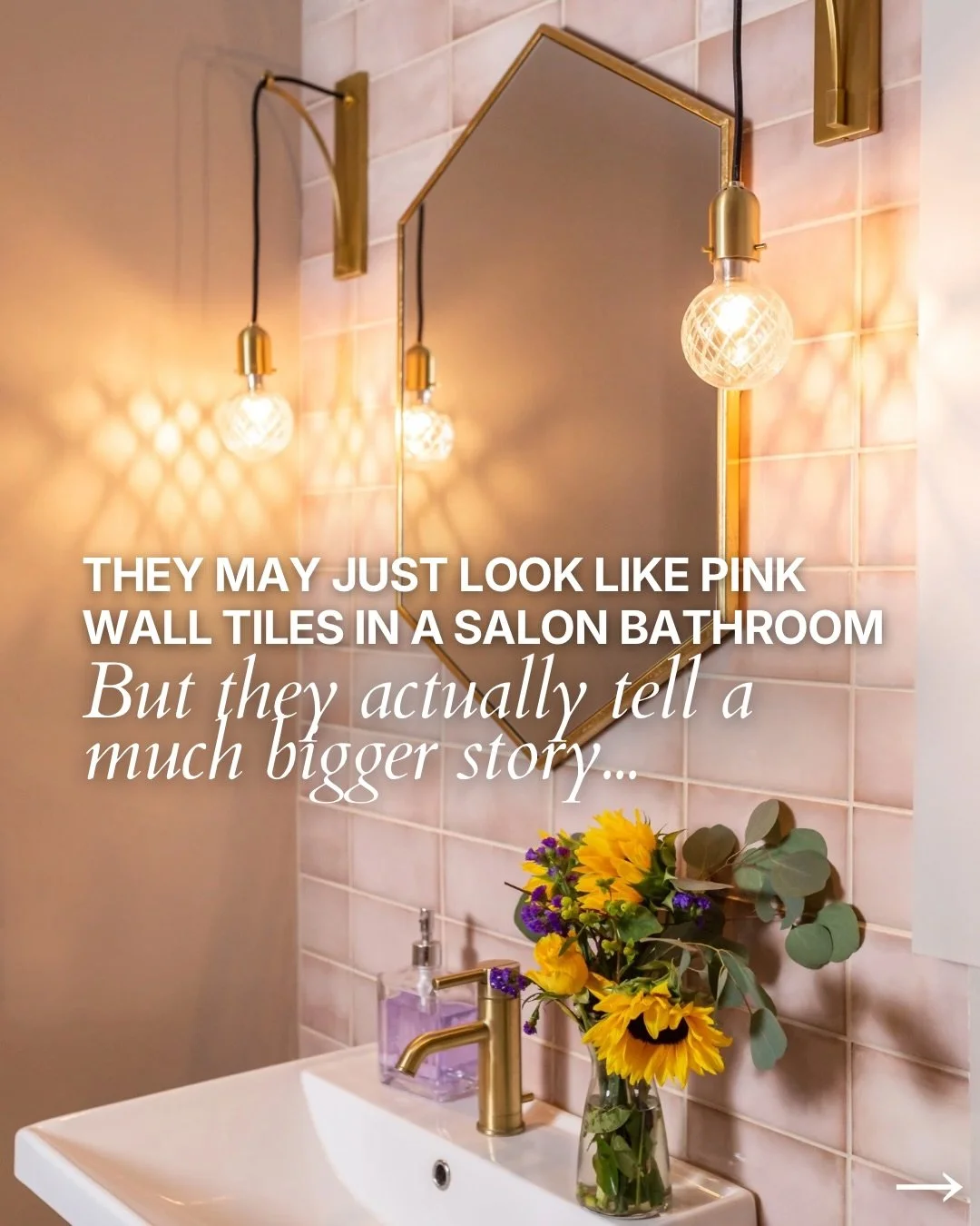 The legacy of the previous owner of my salon space is really important to me, and our pink bathroom tiles are just one of the ways that we honor Chris.

Did you know this story about AFH salon? 💕

#seattlehairsalon #beautyindustry #salonownerlife