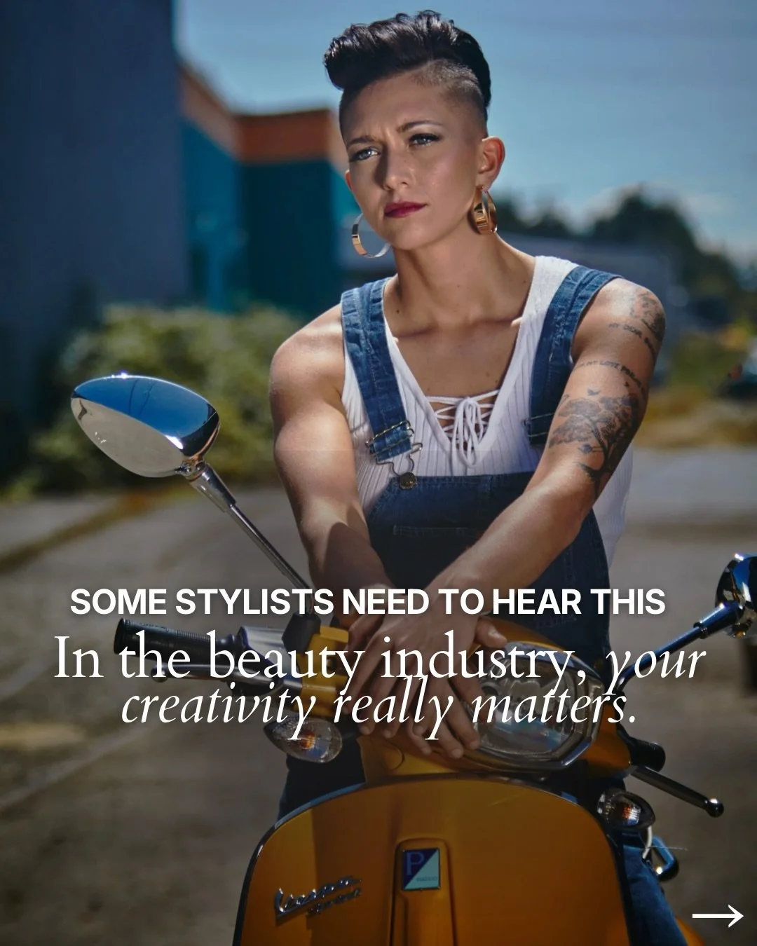 You know what makes me sad? I hear hairstylists expressing admiration for the kinds of work &ldquo;they could never do on actual clients&rdquo; all the time.

And while it&rsquo;s true that your level 6 root retouch may not exactly jump at the chance