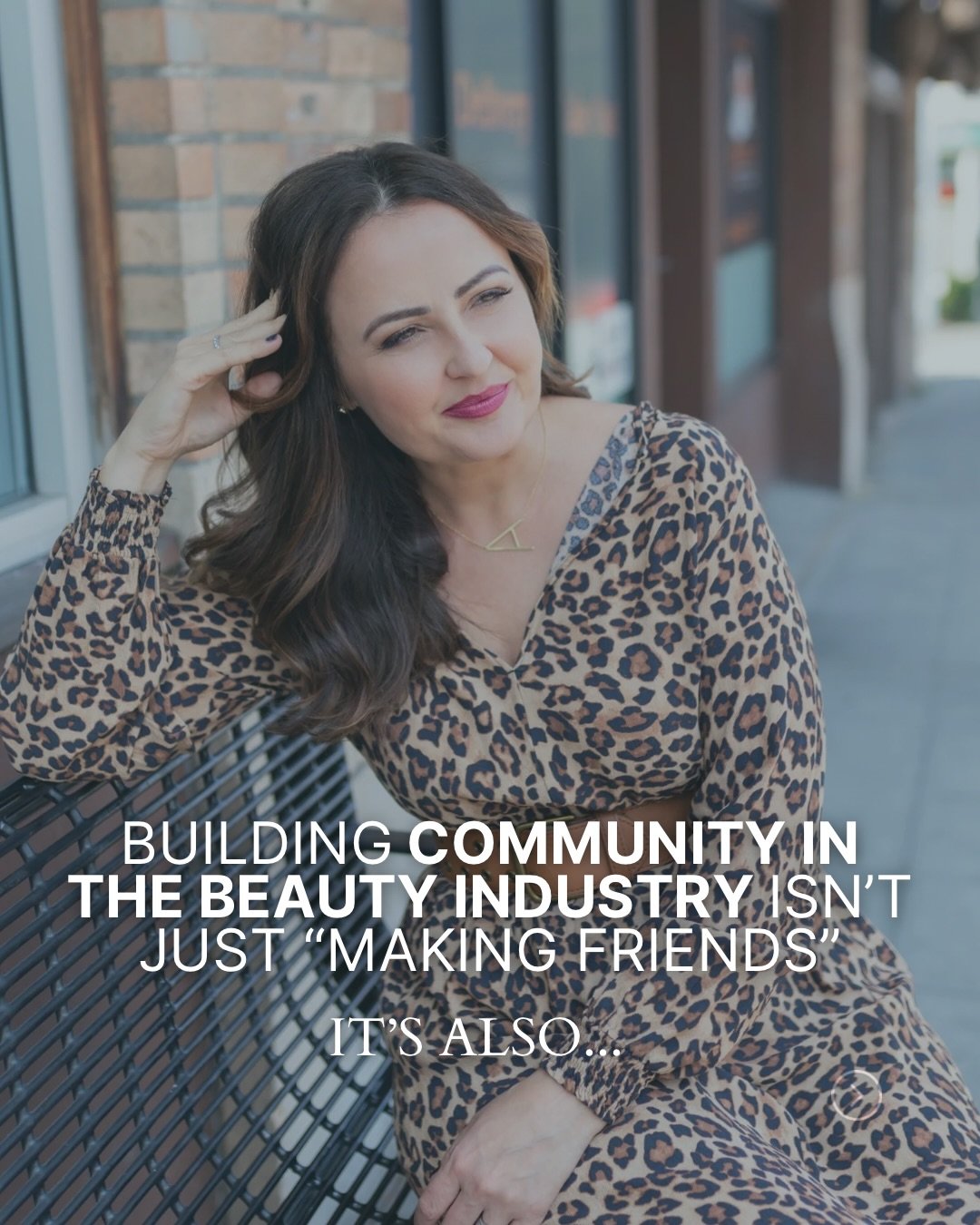 Having industry friends is great, but community goes so much deeper than that.

It&rsquo;s about showing up for each other, leaning on one another, and having a soft place to land on the hard days. It&rsquo;s lifting each other up, cheering each othe