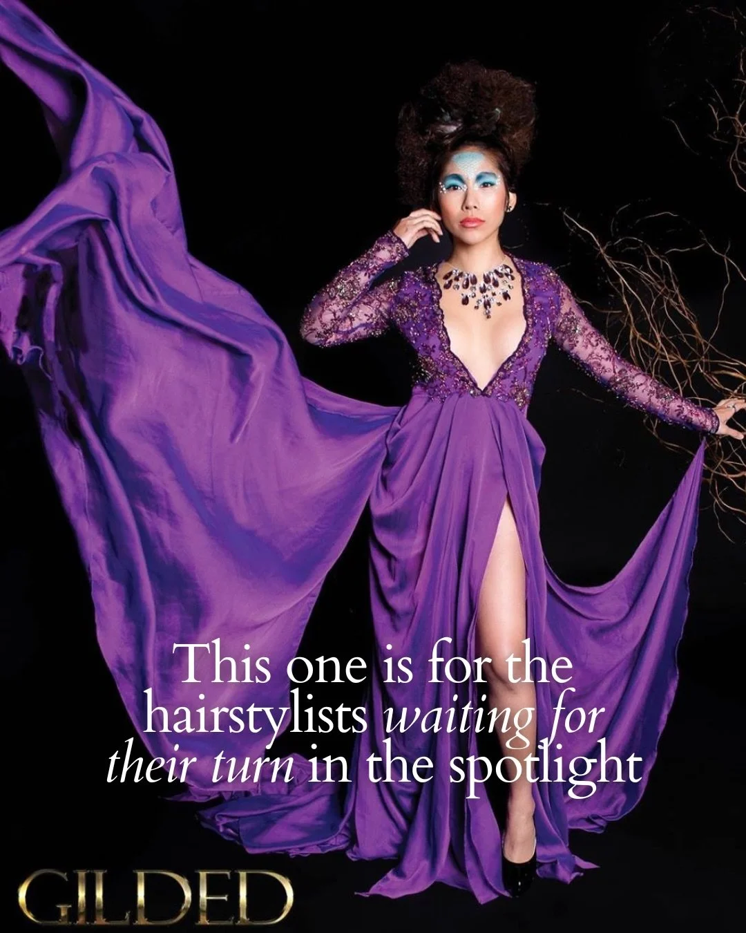 Styling for the cover of Gilded Magazine was definitely a proud moment of my career as a hairstylist, but it&rsquo;s not like the opportunity just fell into my lap. I had to work hard and try different things for years until my moment finally arrived