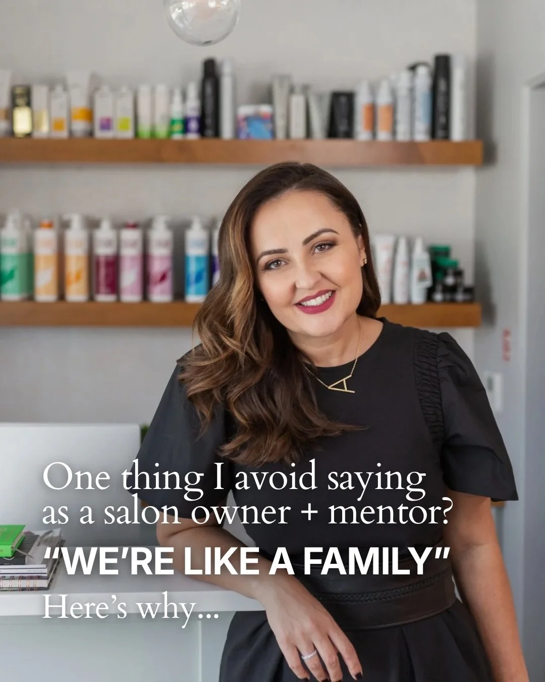 Nobody said owning a salon while mentoring and managing other stylists would be easy, and I can confirm that it is definitely NOT.

Is it worth it? Yes, one thousand percent. It&rsquo;s so rewarding to see these stylists grow, develop and flourish. B