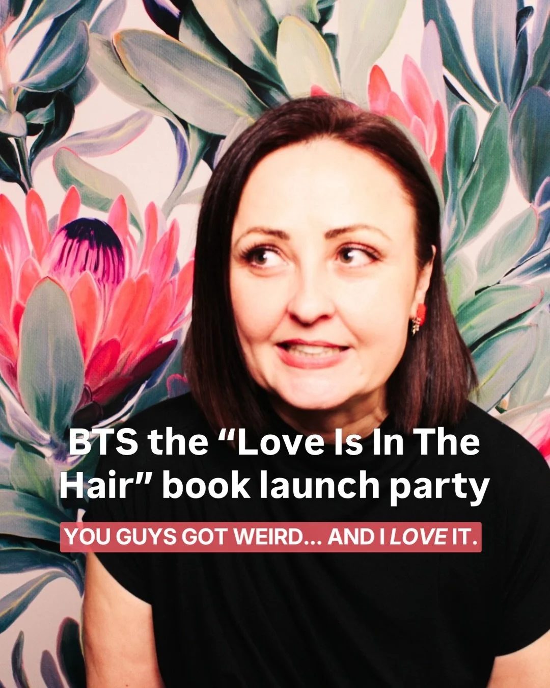 I just love you all so much. IG limits me to 20 slides per post, but believe me when I say there are hundreds of these photos that I will hold dear for the rest of my life.

Thank you so much for making the launch party for my book Love Is In The Hai