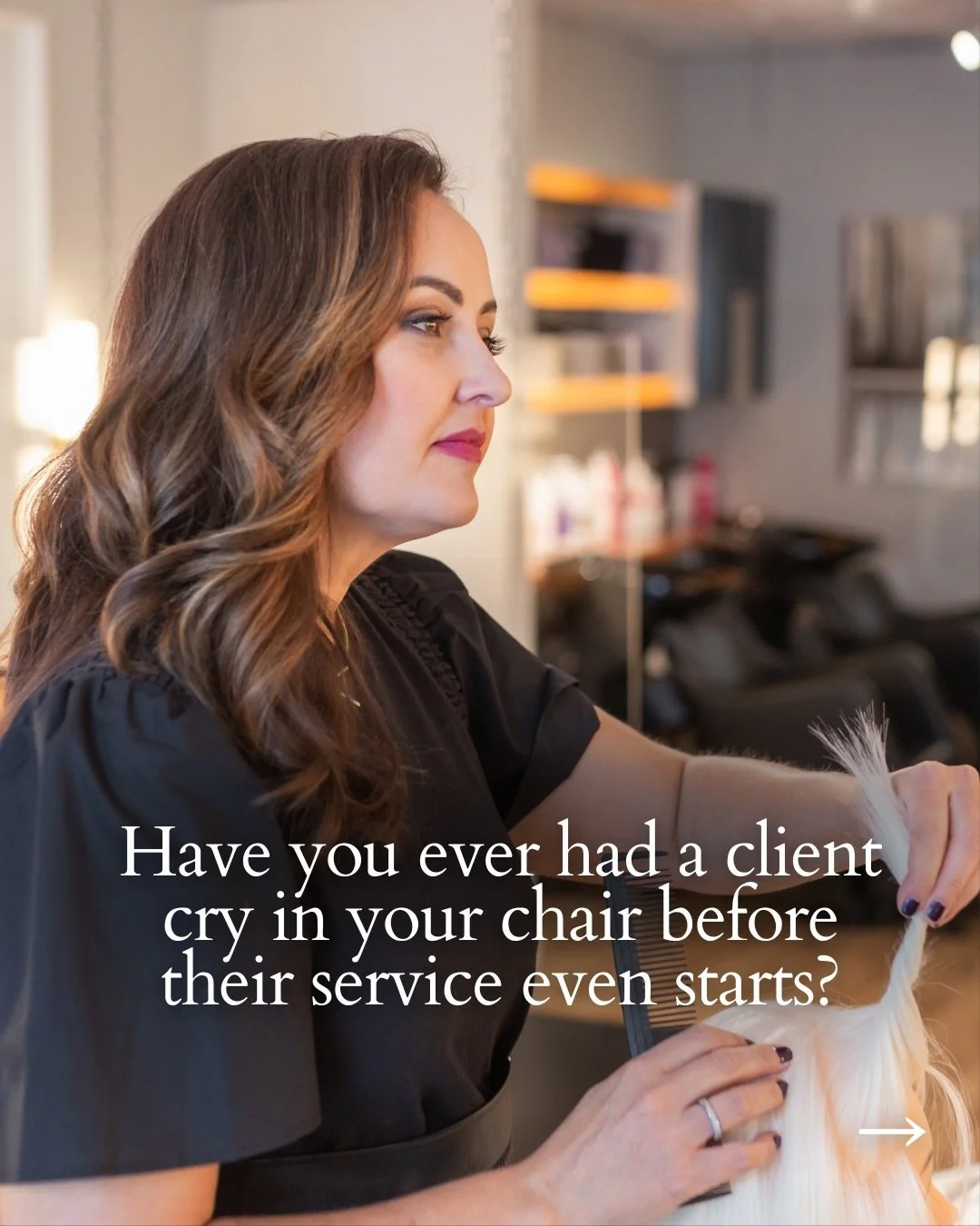 Witnessing honest, authentic human emotion is one of the most unique things about the beauty industry. And even when it&rsquo;s hard, messy, awkward, and heartbreaking, it&rsquo;s a responsibility that we can not take lightly as hairstylists and serv