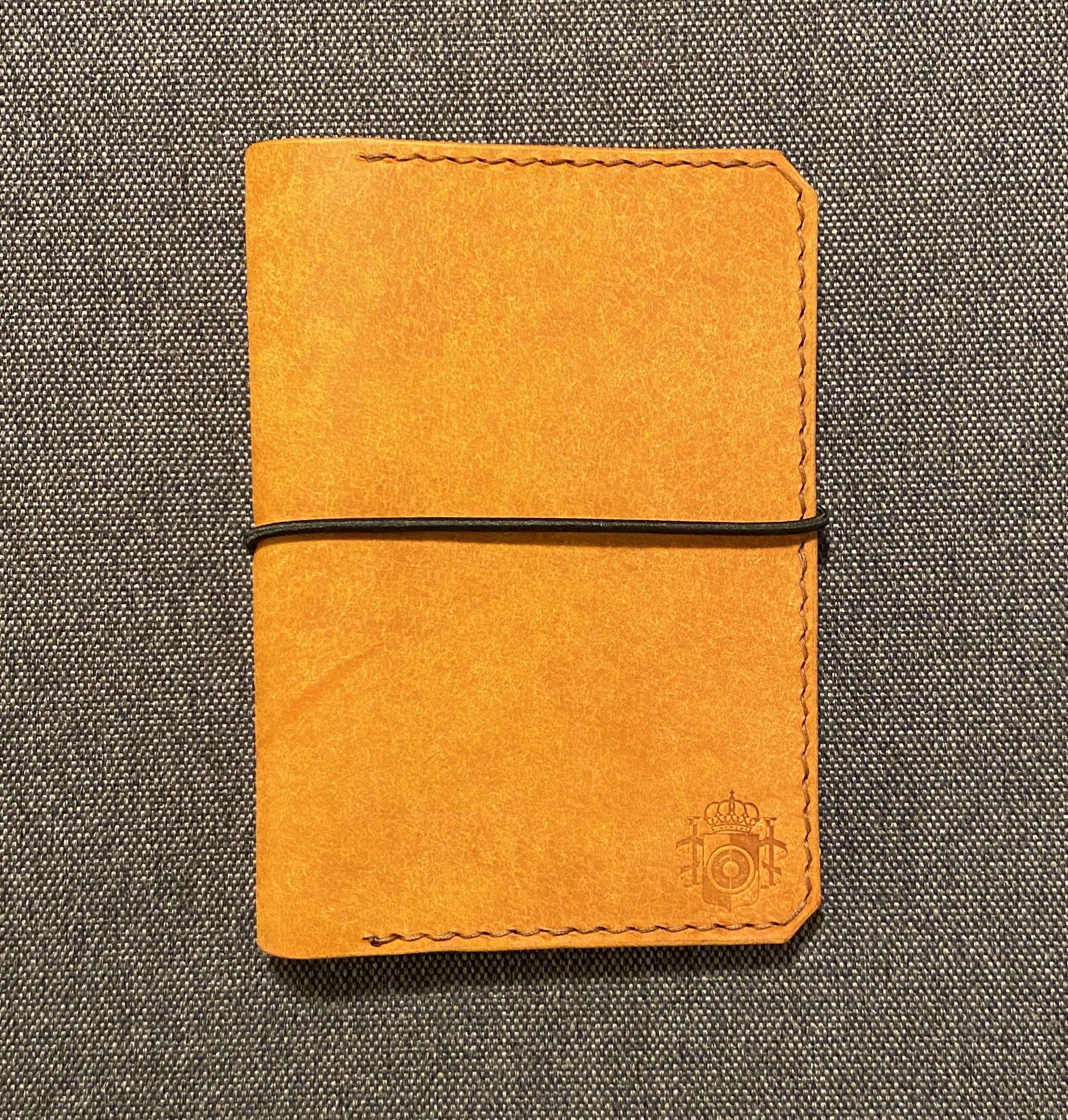 Leather Leuchtturm1917 A6 Notebook Cover - Natural