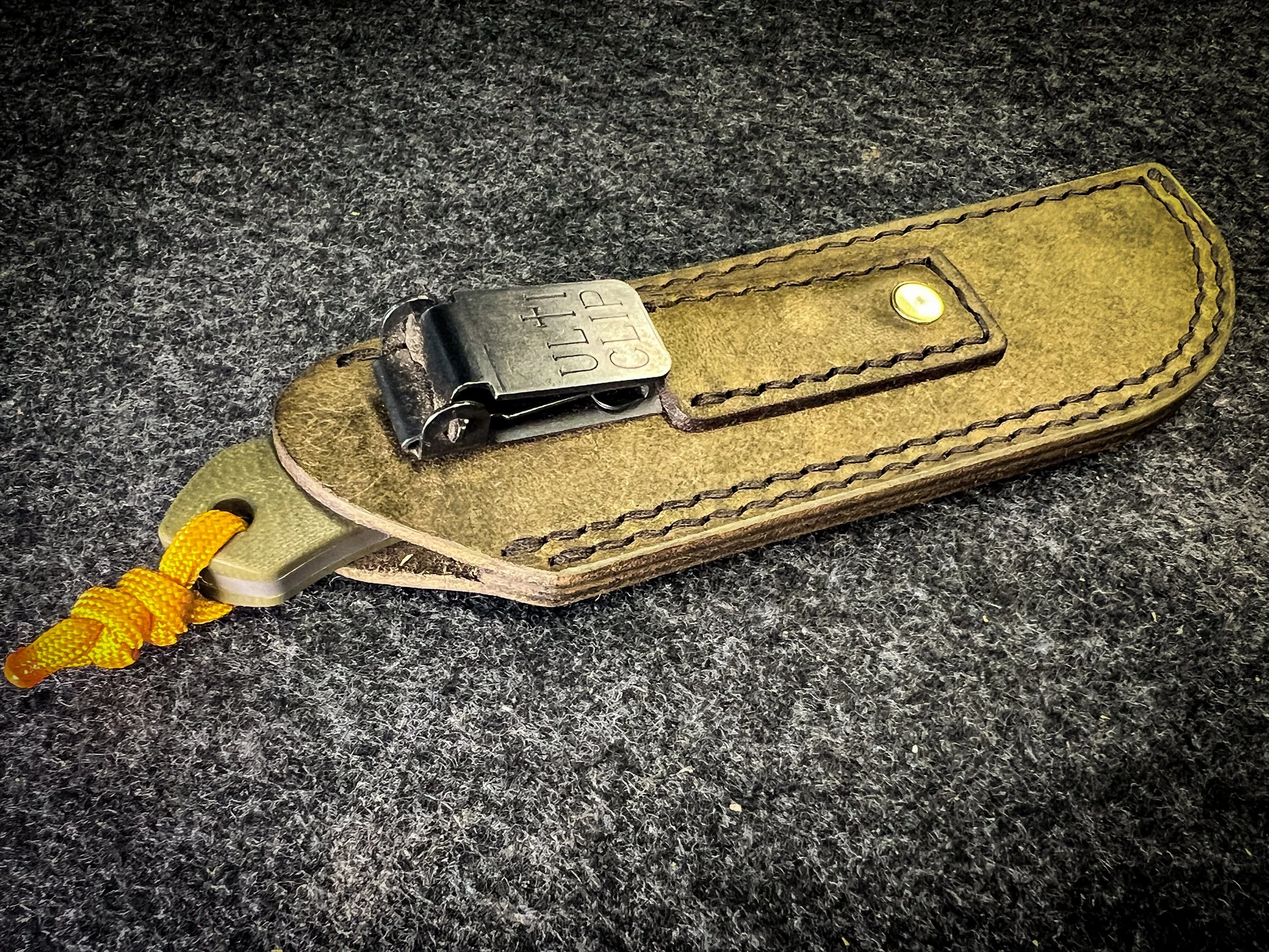 MINIMAL Leather Sheath