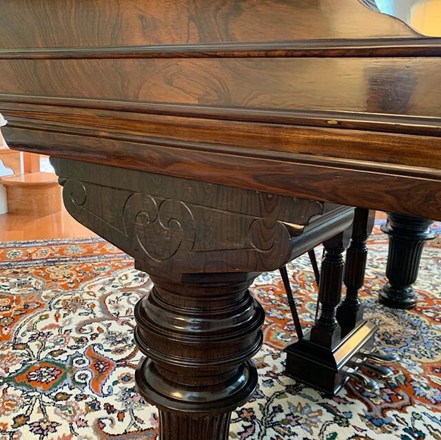 Beautiful vintage Steinway Model C Brazilian Rosewood Concert Grand Late 19th century. Empire Revival Victorian#Steinway