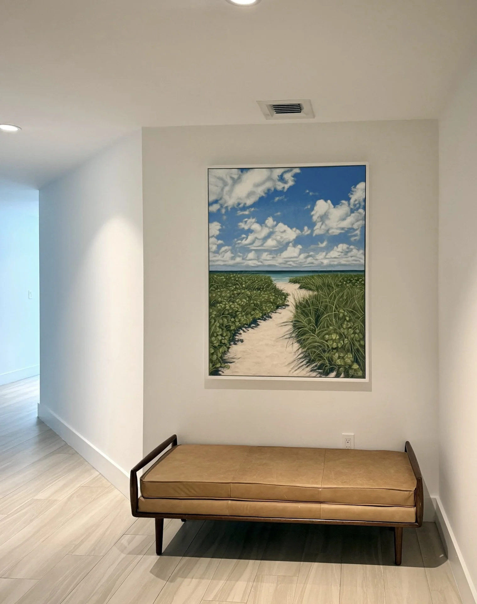 "This Way to Paradise No.2" - 48x36" acrylics on canvas