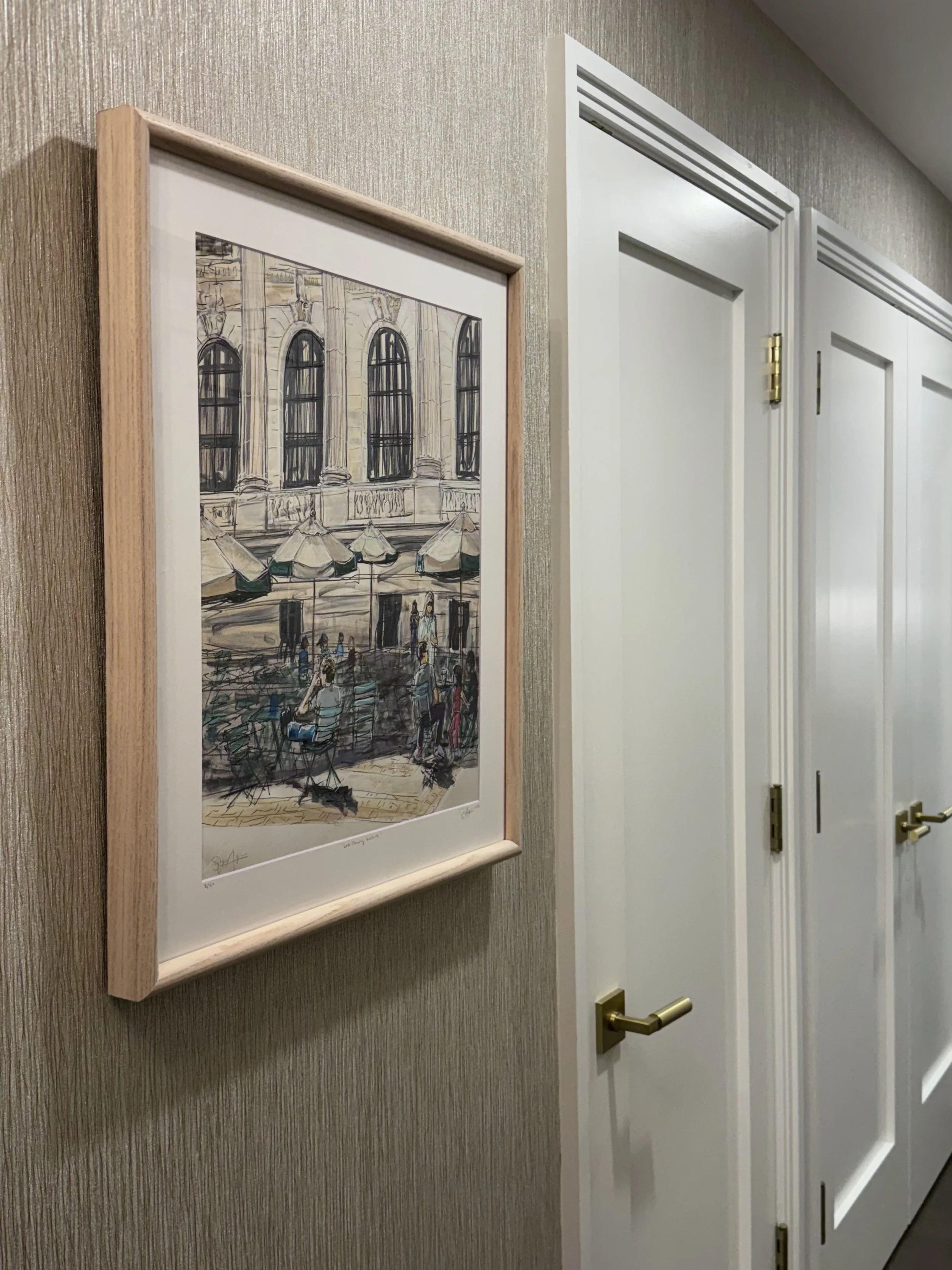 "Late Morning Leisure" - 20x16" print