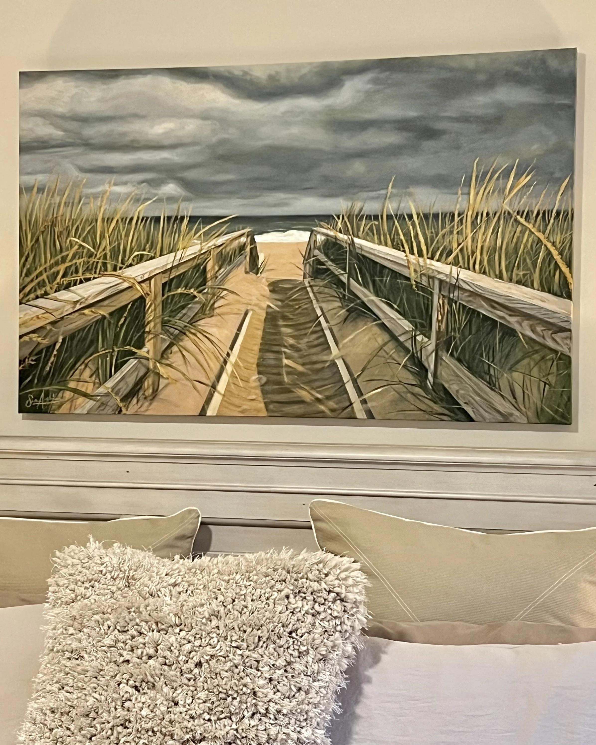 "Golden Hour" - 30x48" acrylics on canvas