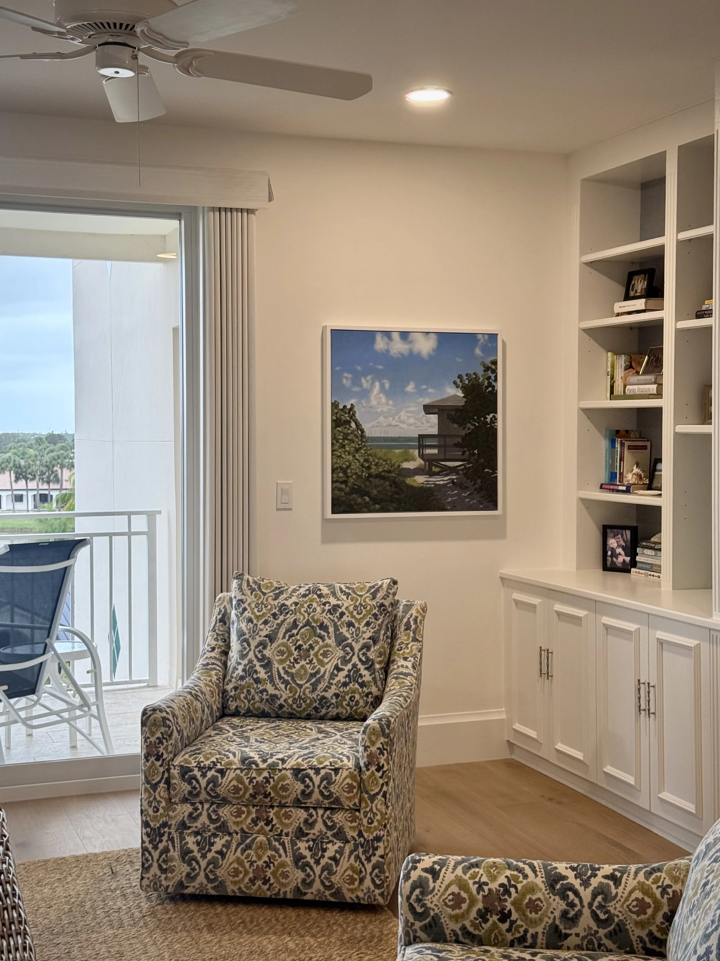 "Morning Light" - 30x30" acrylics on canvas