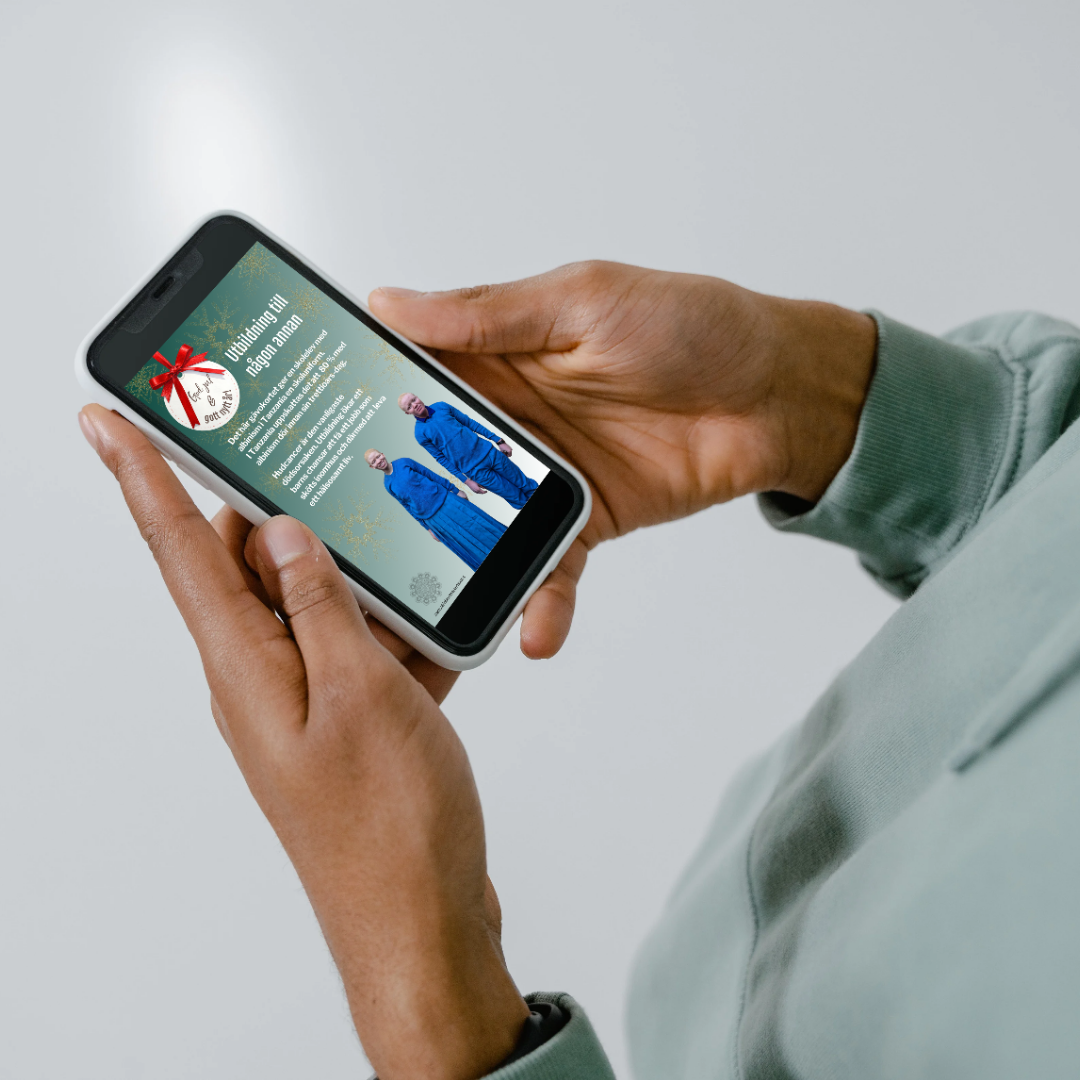 Digitalt gåvokort - utbildning