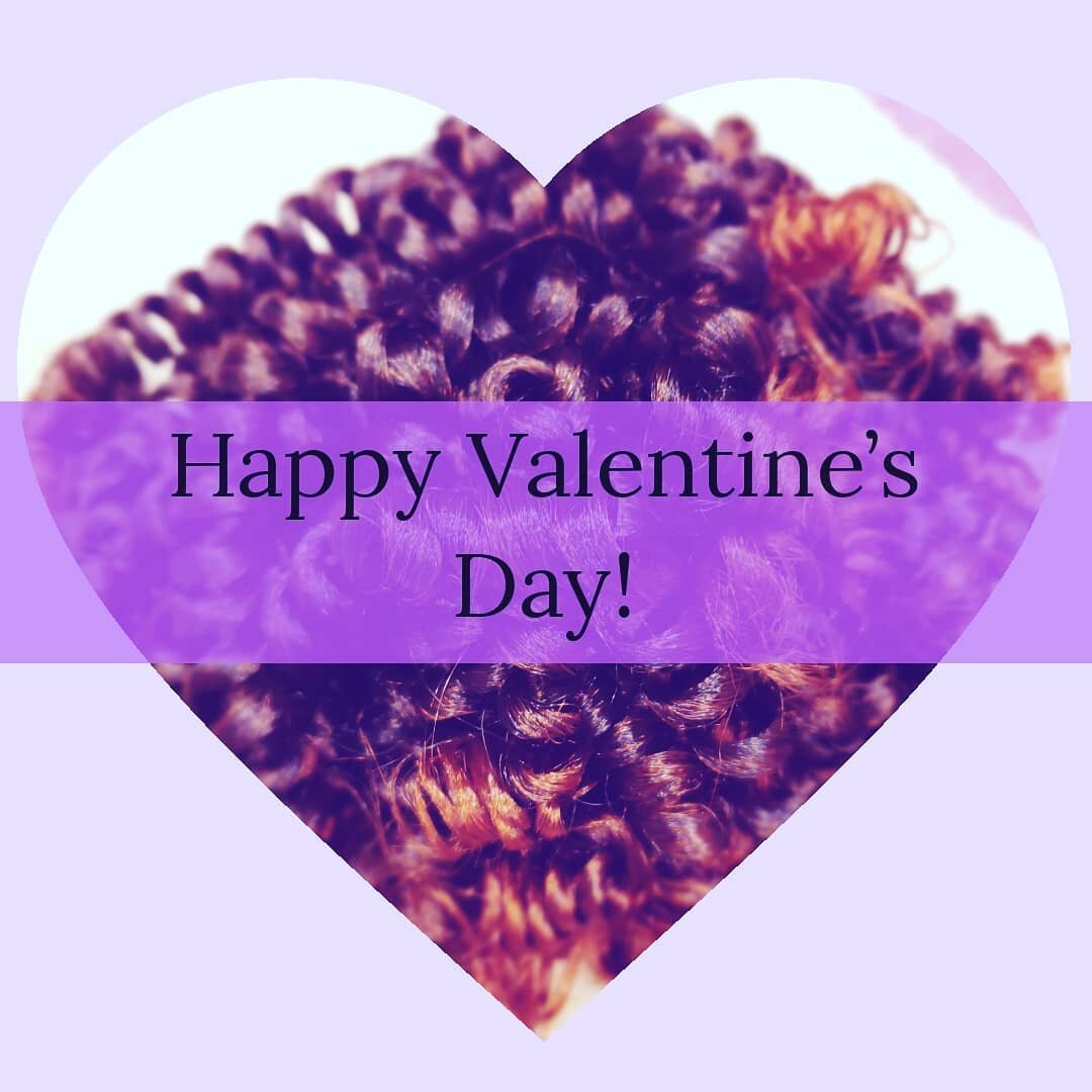 Enjoy your love day with those you love.

#happyvalentinesday #cobaltcurlygirl #customcrochethair #braidinghair #blackbraiders #blackowned