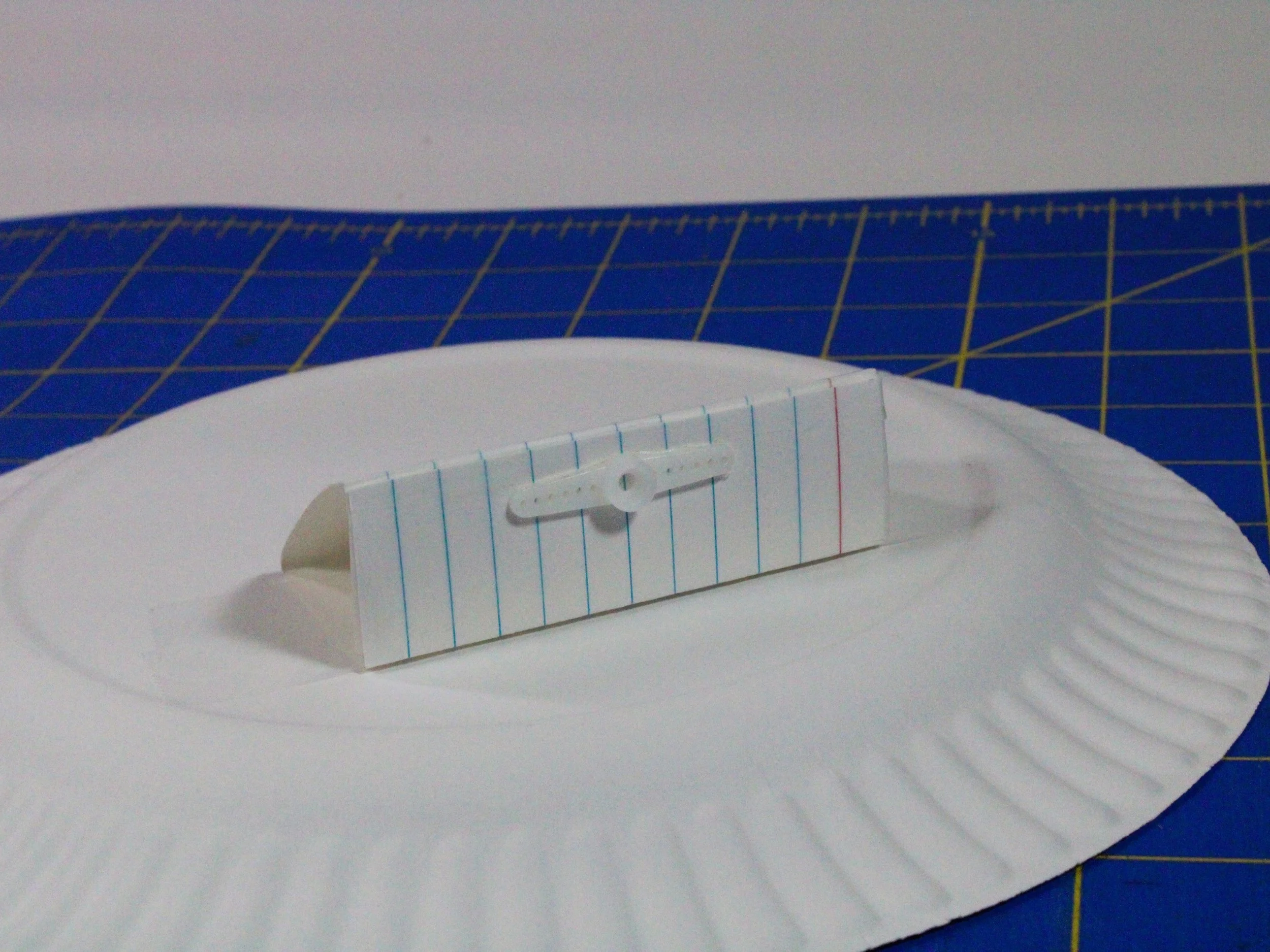 4. Fold and tape up wedge