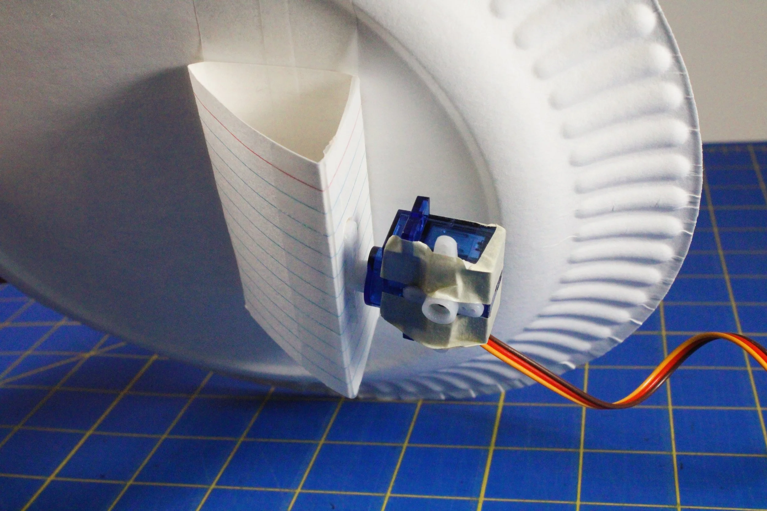 5. Press 2nd motor onto wedge