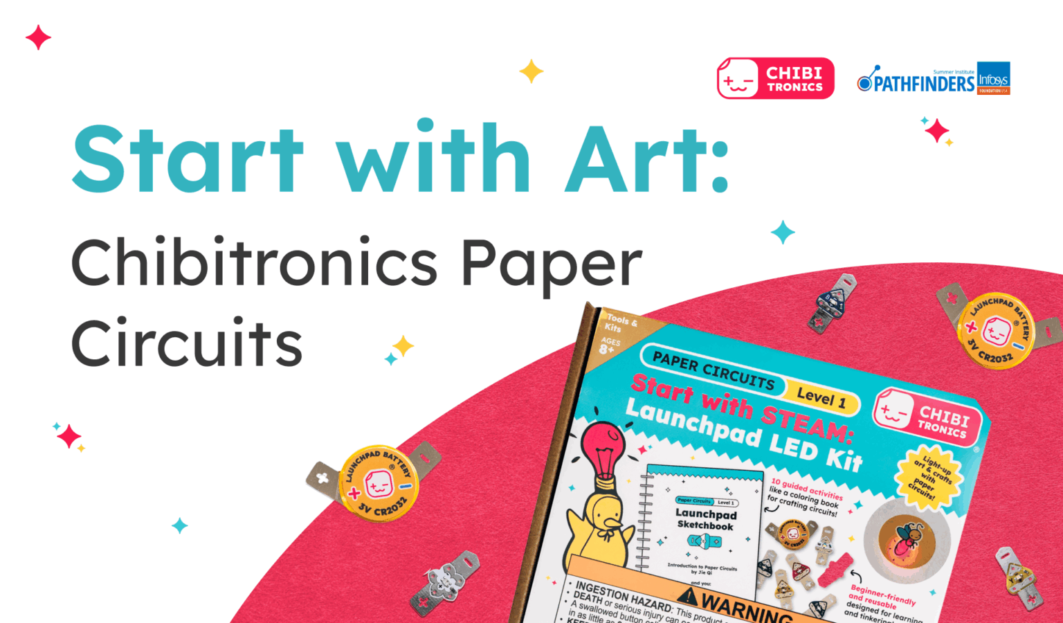 Chibitronics Pathfinders Workshops for Educators