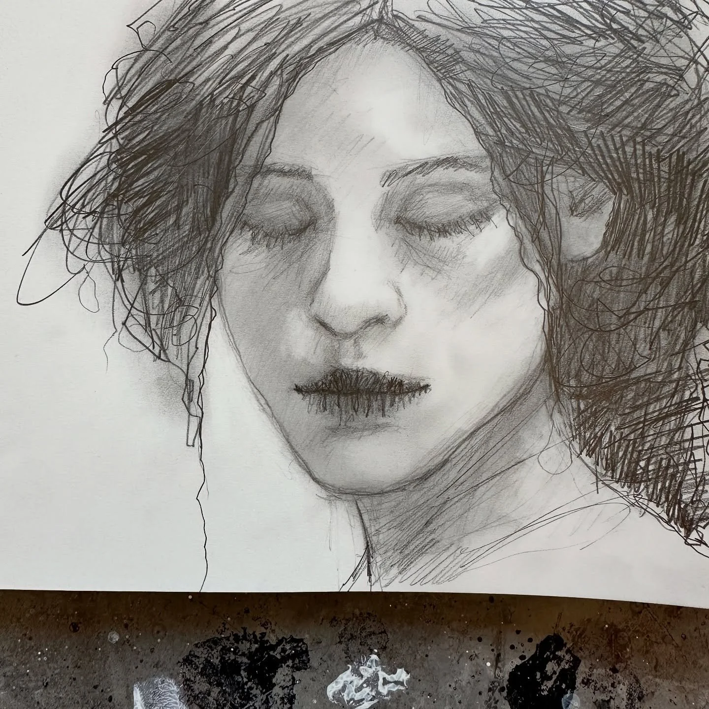 And again, I morning, as if it were a verb 💛

.
.
#drawing #mornings #daybreak #artist #artistoninstagram