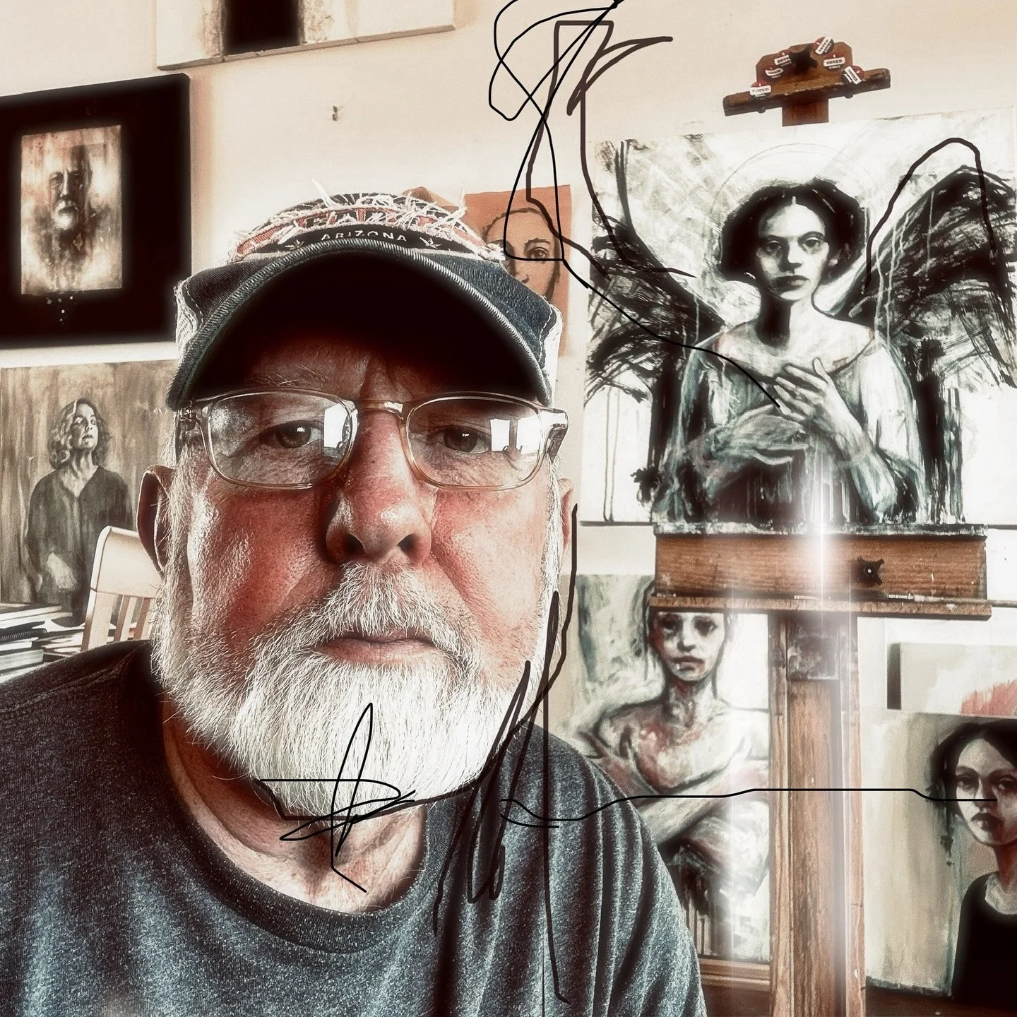 Happy Monday 🖤

#artstudio #artist #artistoninstagram