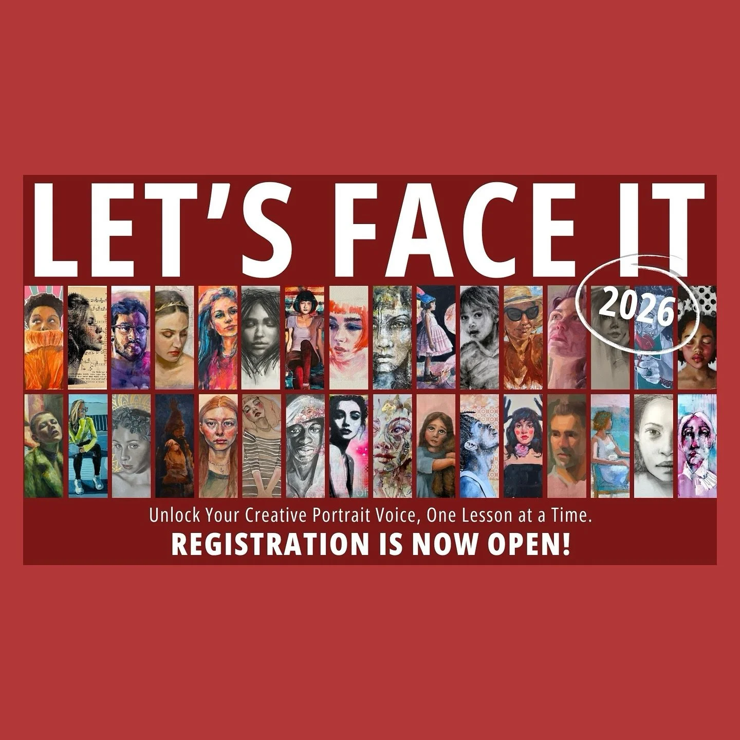 It time!!! ❤️ Today is the day!!!
Registration for Let’s Face It 2026 opens today at 10:00 am PST ❤️❤️❤️
The first 1000 signups get a reduced price! 
Don’t miss this opportunity ❤️❤️❤️ 
Click the link in my Bio 😊❤️❤️
Let’s do th