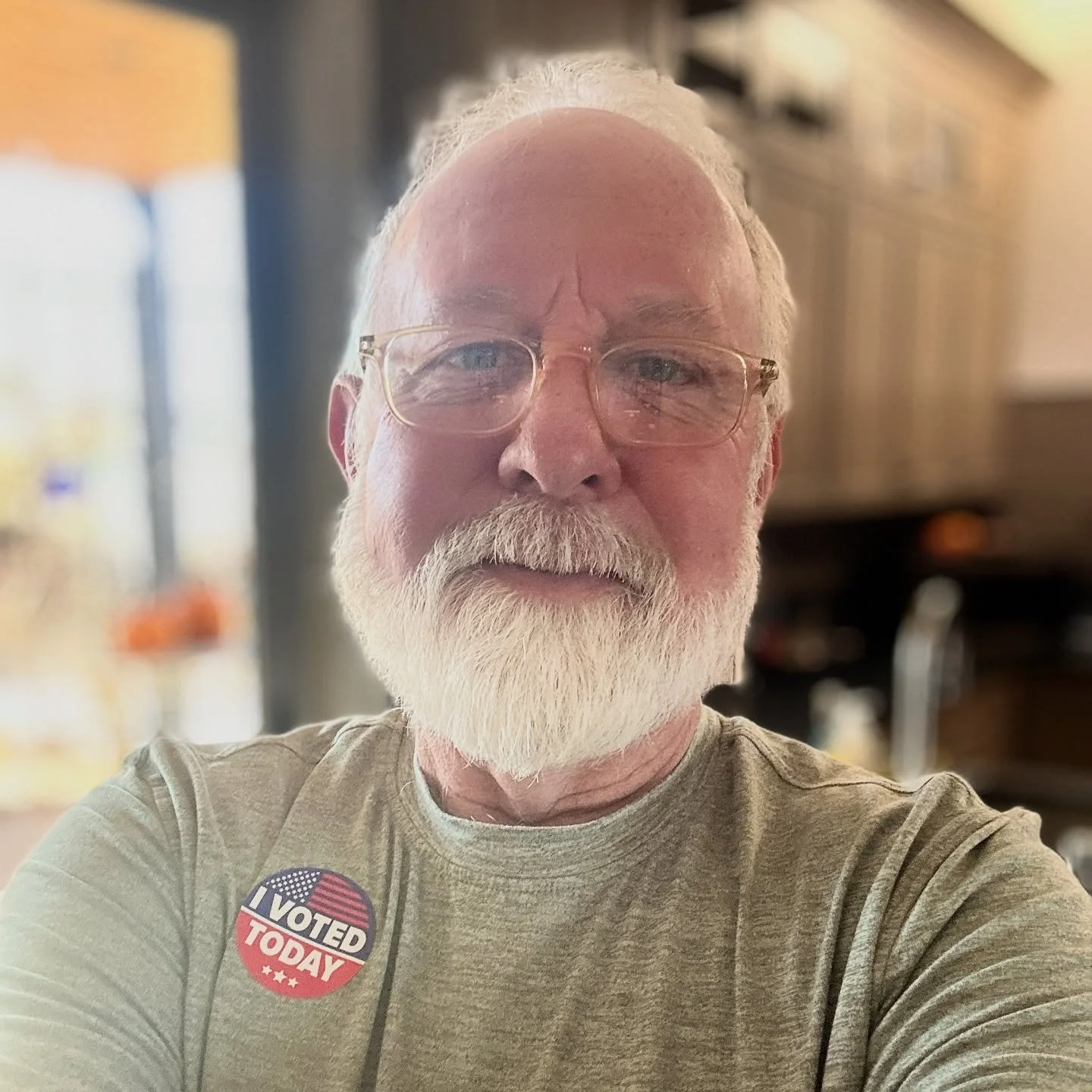 I voted today ❤️🤍💙 You can too ❤️