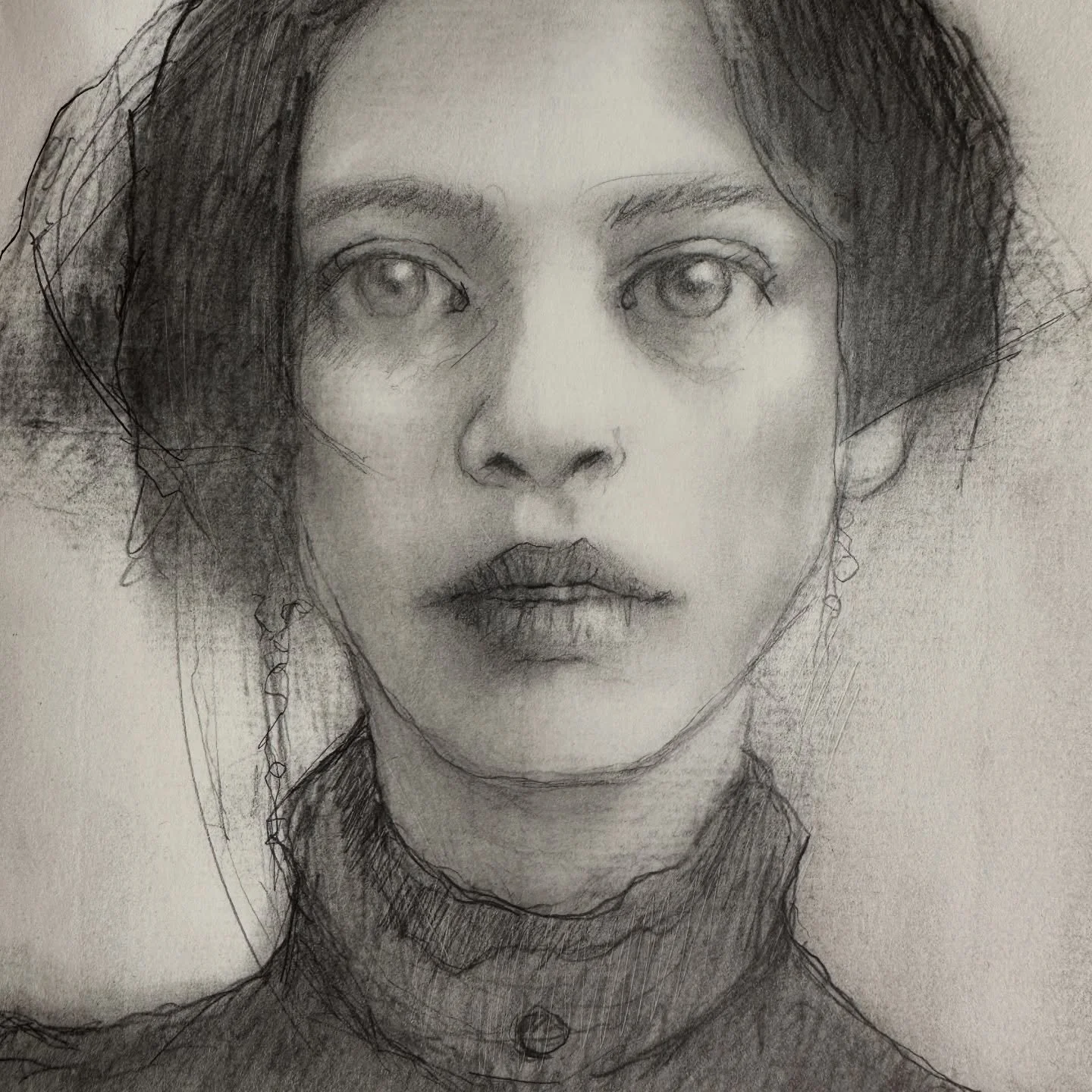 The last drawing of the year moved slowly into the first drawing of the new year🖤

#drawing #artist #pencildrawing