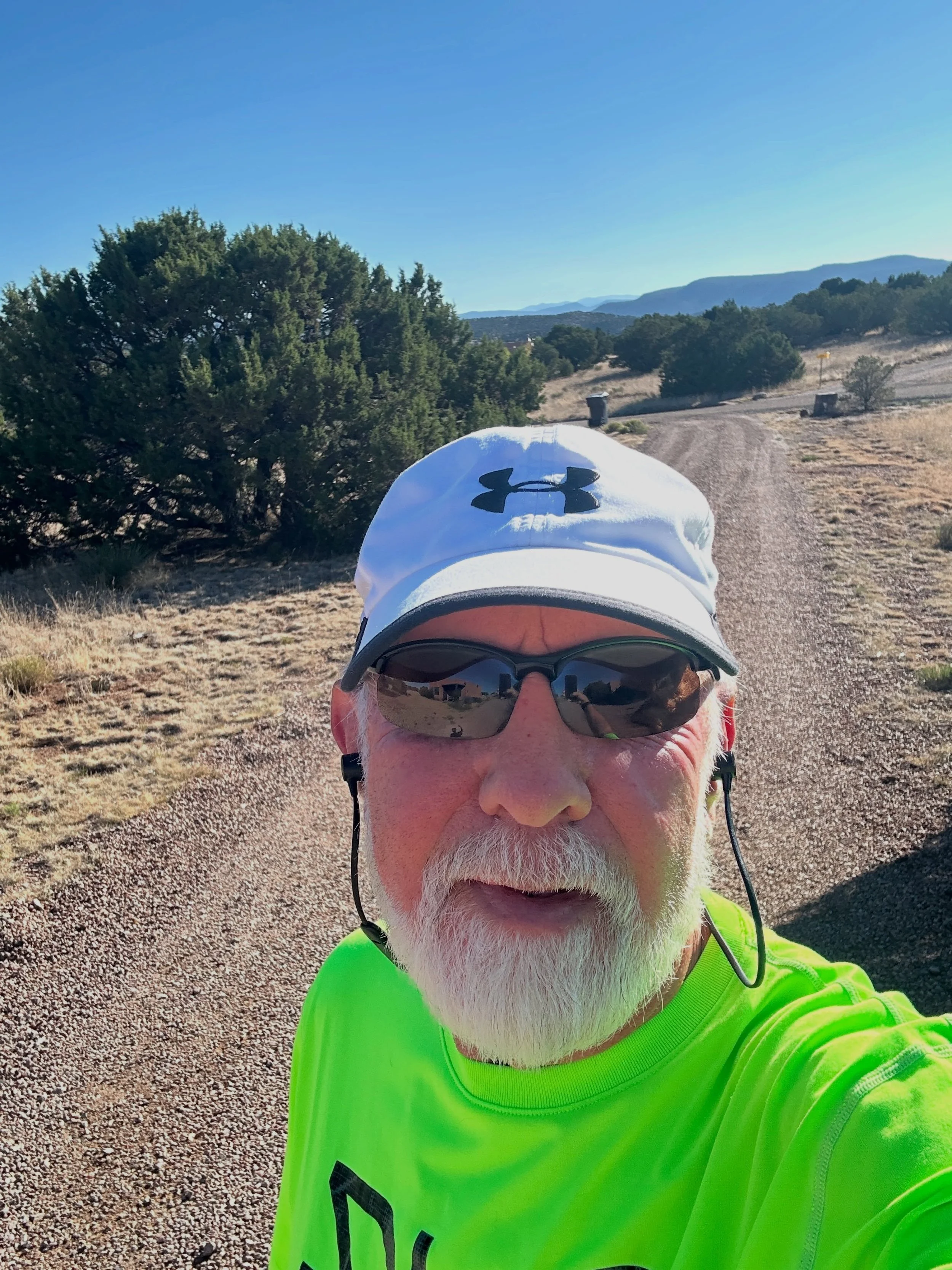 4 miles this morning 😅 A re-entry of sorts, after a trip back to the land of my birth &mdash; Kentucky. So much green back there and so many memories ❤️