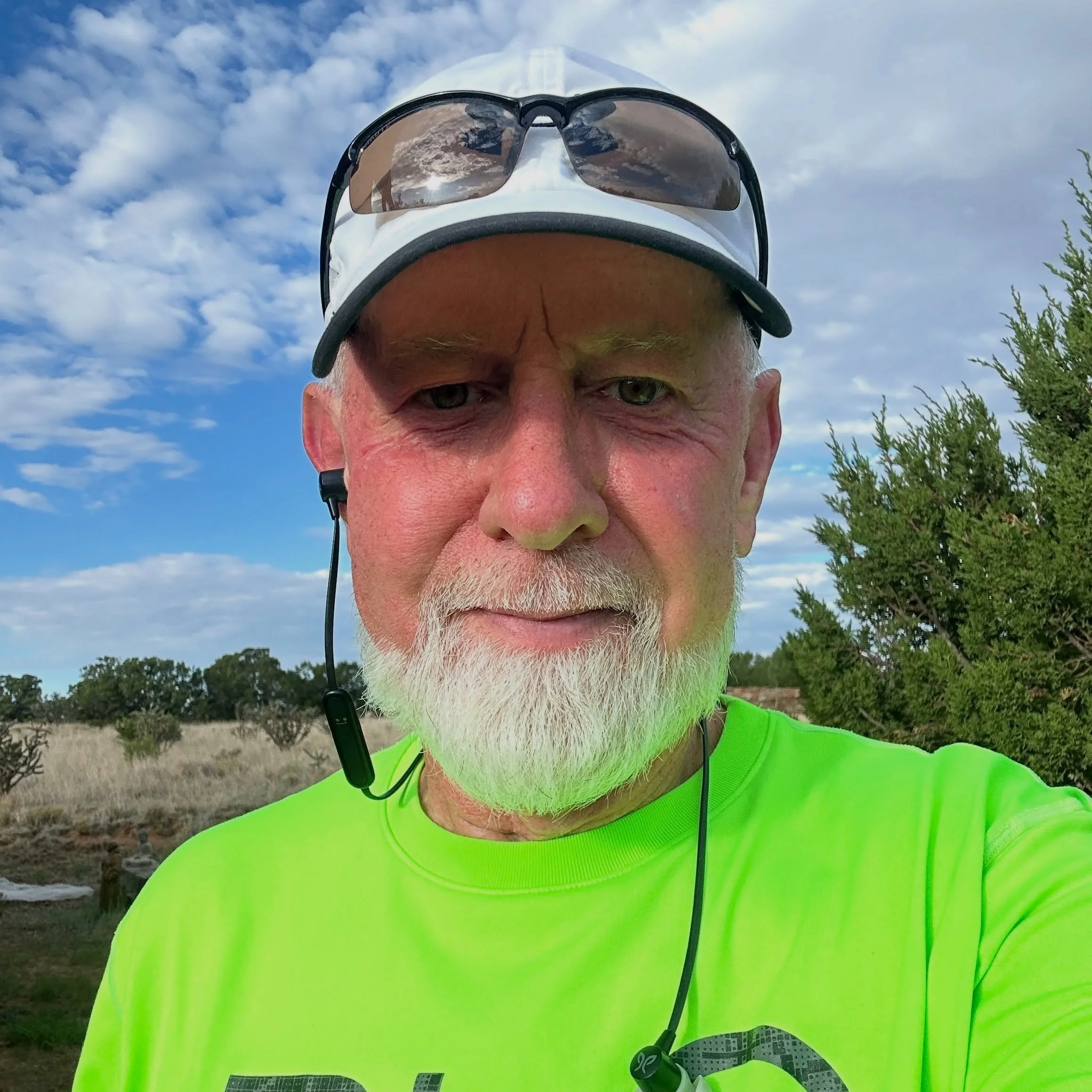 Beautiful morning for a run 😅 And I am keeping it altogether with tape. I immediately thought of duct tape😂😂😂😅 But seriously, a shout out to @kttape for helping me stay on the road 😊 This stuff works 💛 Happy Labor Day to all my American friend