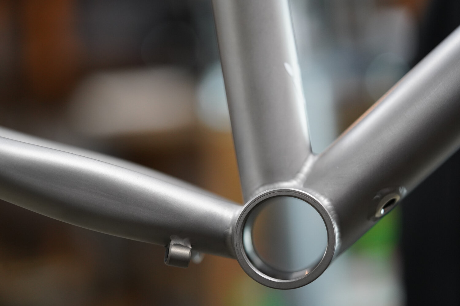 how to clean a titanium bike frame