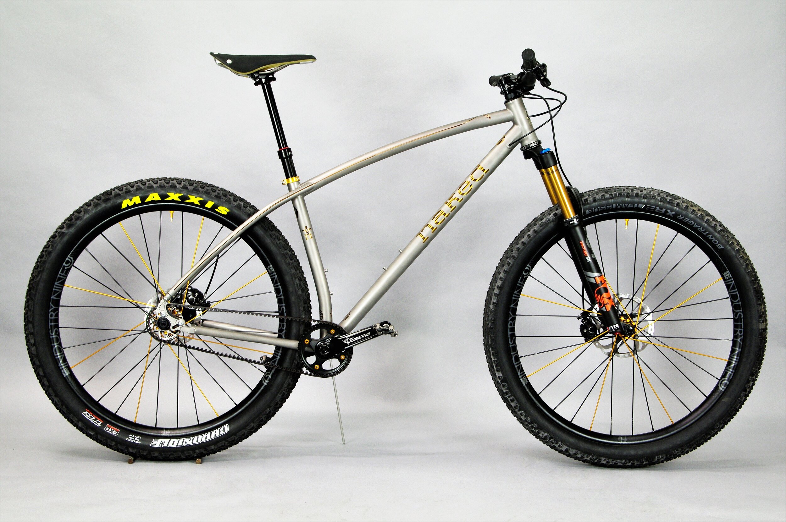 Paul's Ti Belt Drive 29+ hardtail MTB