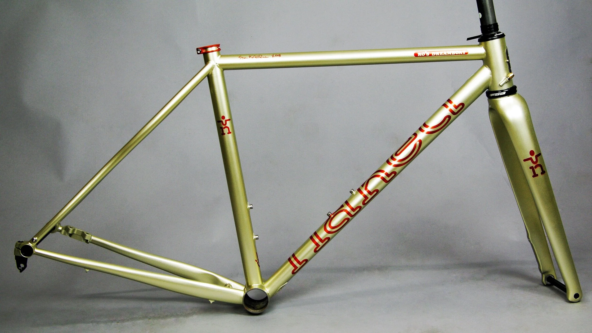 Rowan's Steel Cx frame
