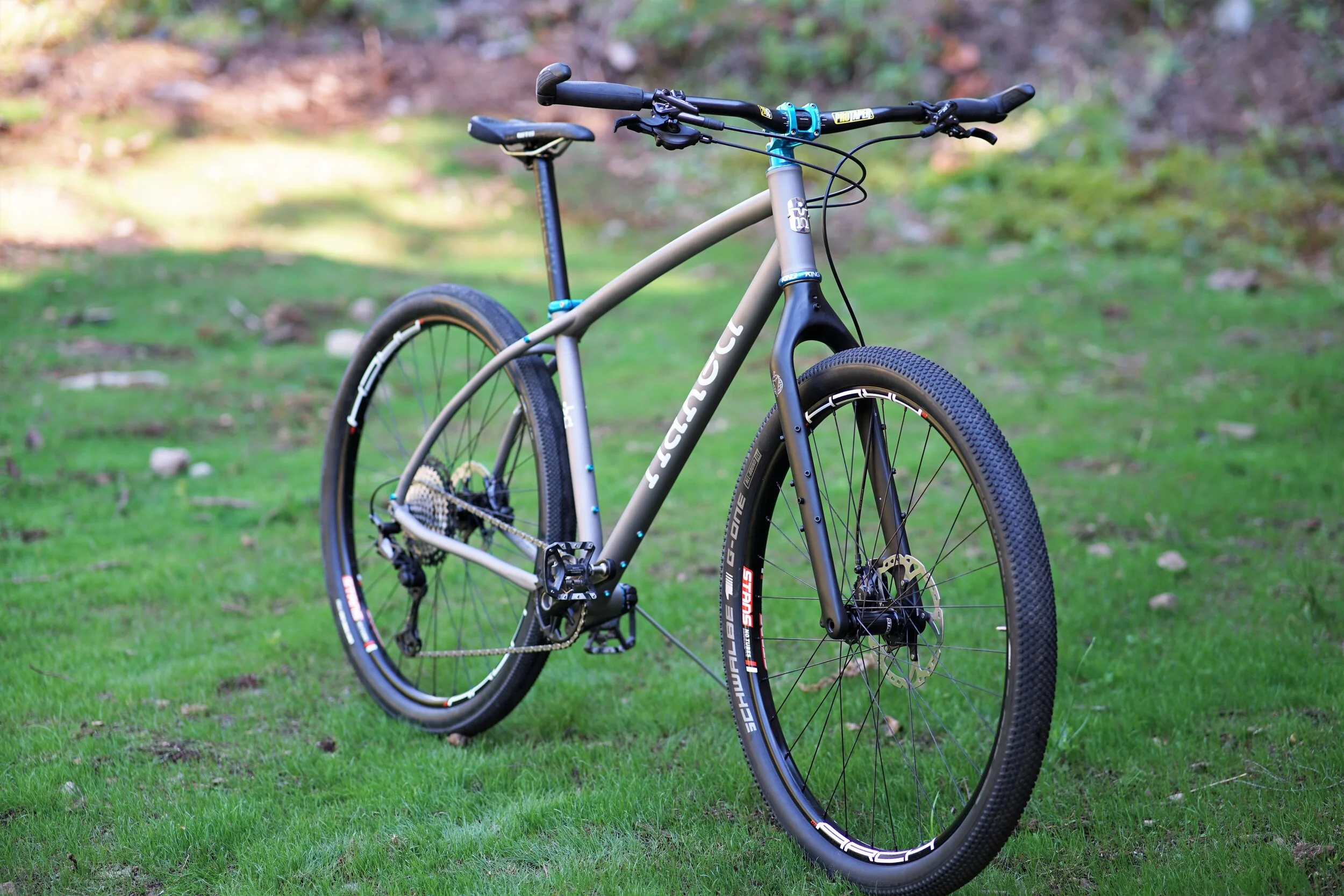 Joakim's Ti Fully Rigid 29er MTB — Naked Bicycles Design atelieryuwa