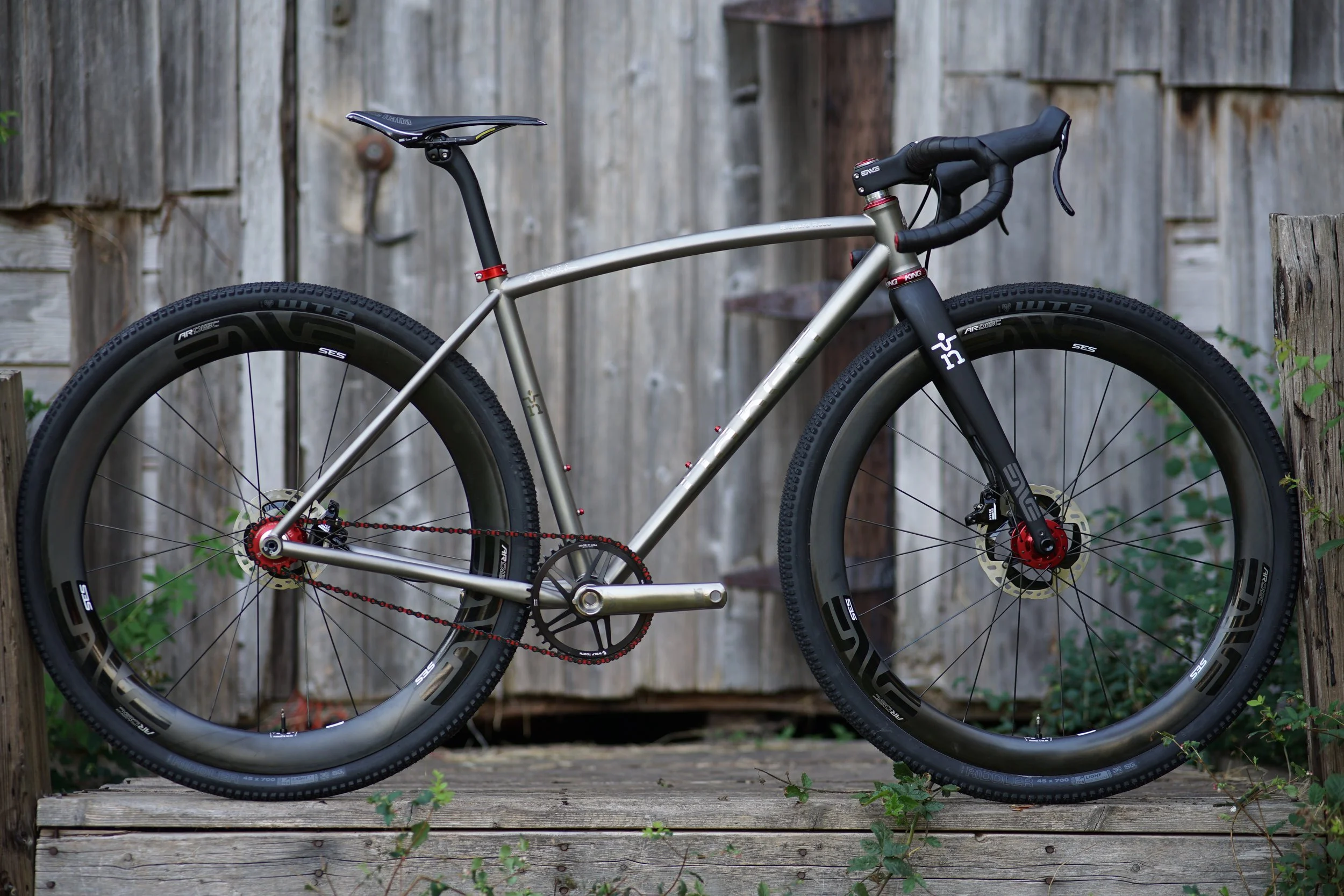 Richard's GrTi SS Gravel race "Disrupter"