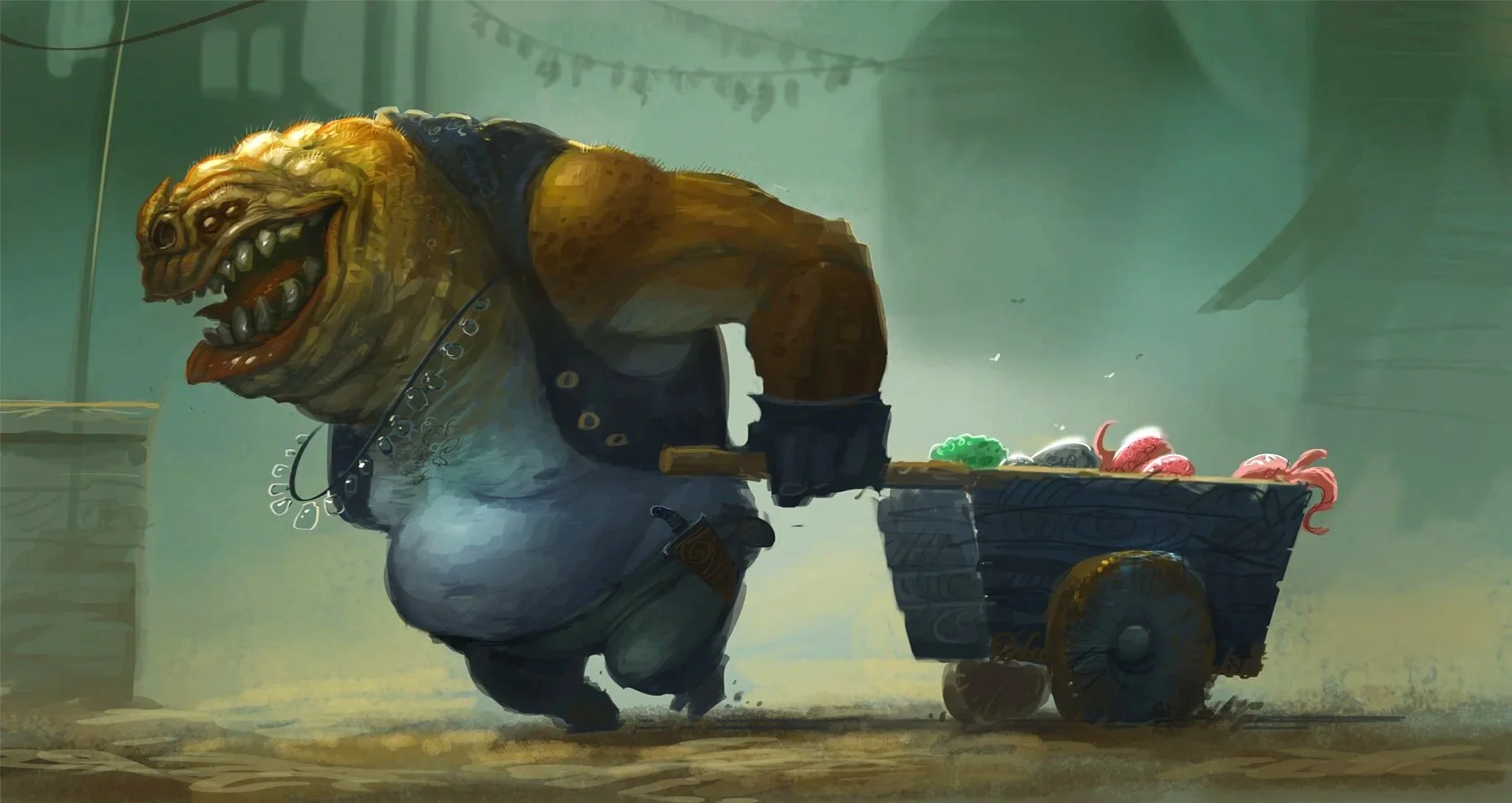 "The Market" - Personal character development work.