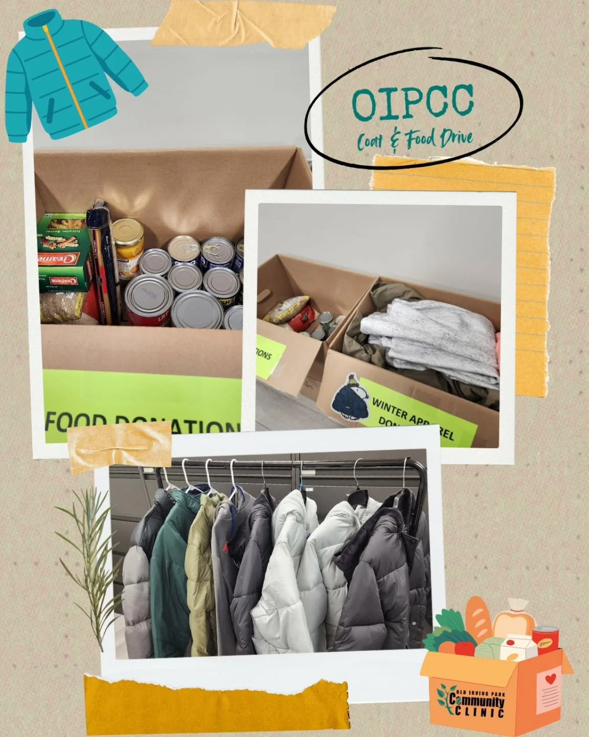 A heartfelt thank you to everyone contributing to our food and coat drive! 🙏 Progress is happening, one donation at a time. OIPCC is proud to serve as more than just a clinic &mdash; we&rsquo;re a community that cares 💙

#OIPCC #freehealthcare #wec