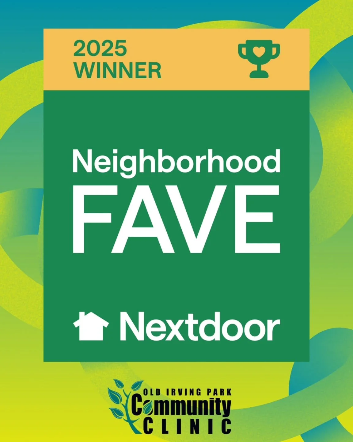 We are deeply grateful to be recognized as a @nextdoor 2025 Neighborhood Fave 🎖. Thank you to everyone who recommended us and continues to believe in what we do

#neighborhoodfaves #oipcc #chicago