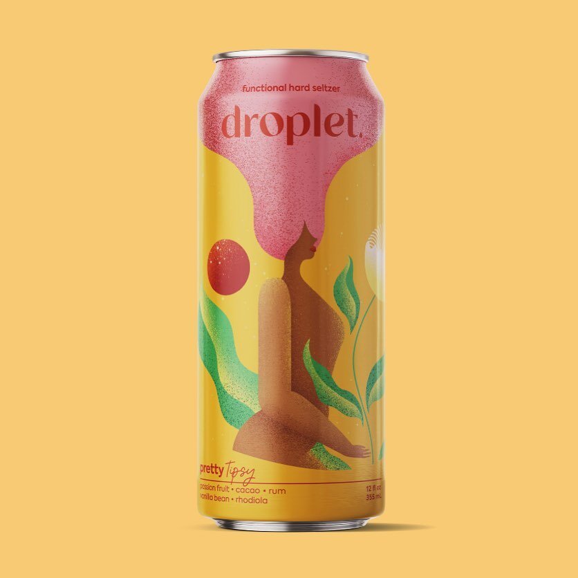 Introducing Pretty Tipsy, our first functional hard seltzer! 

We heard you were having a rough day/week/month/year/Venus cycle, and we saw all your posts using Droplet as a mixer. 😅

Better for you doesn&rsquo;t stop at just drinks and supplements.