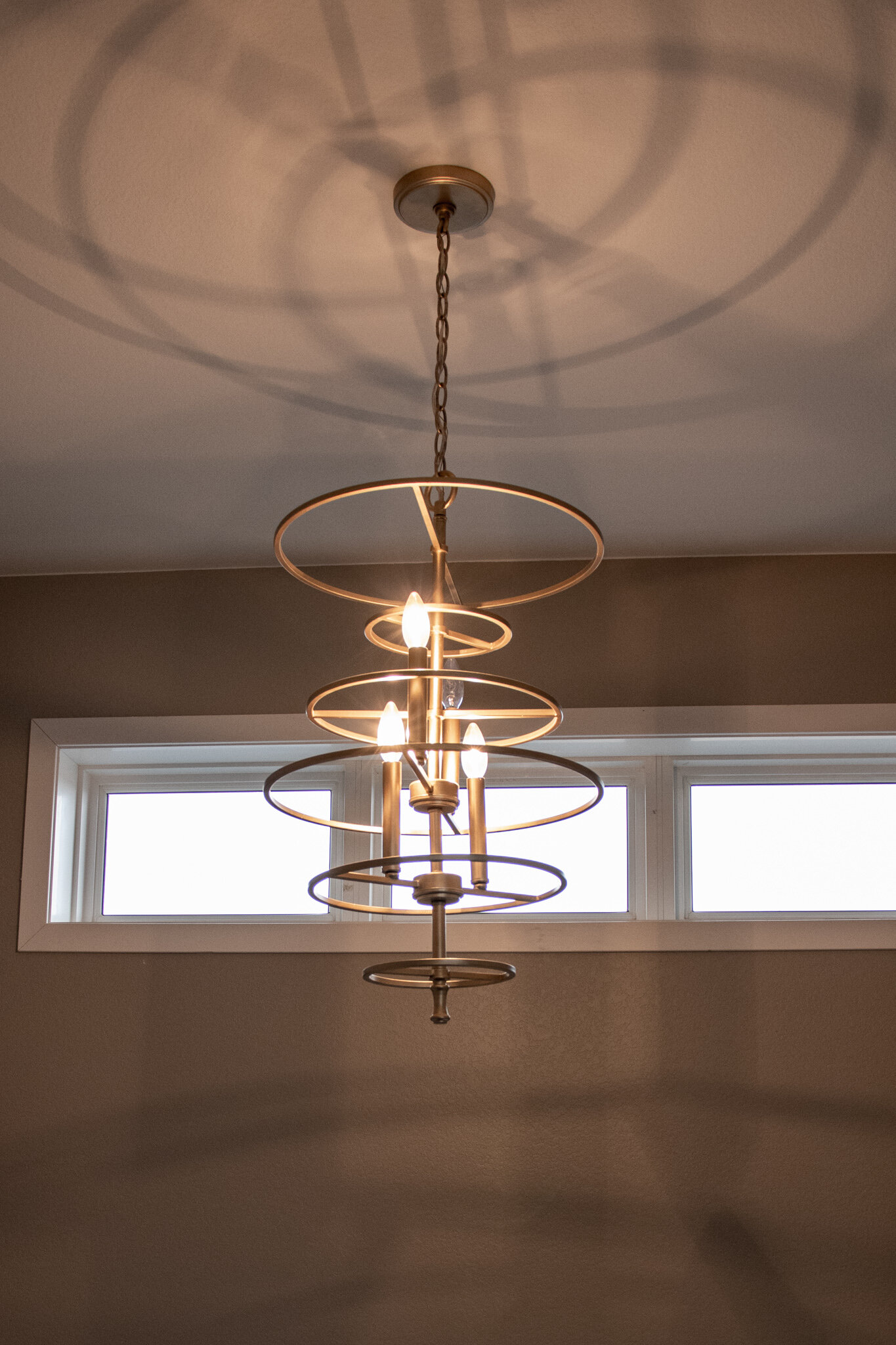 Brushed Nickel Modern Light