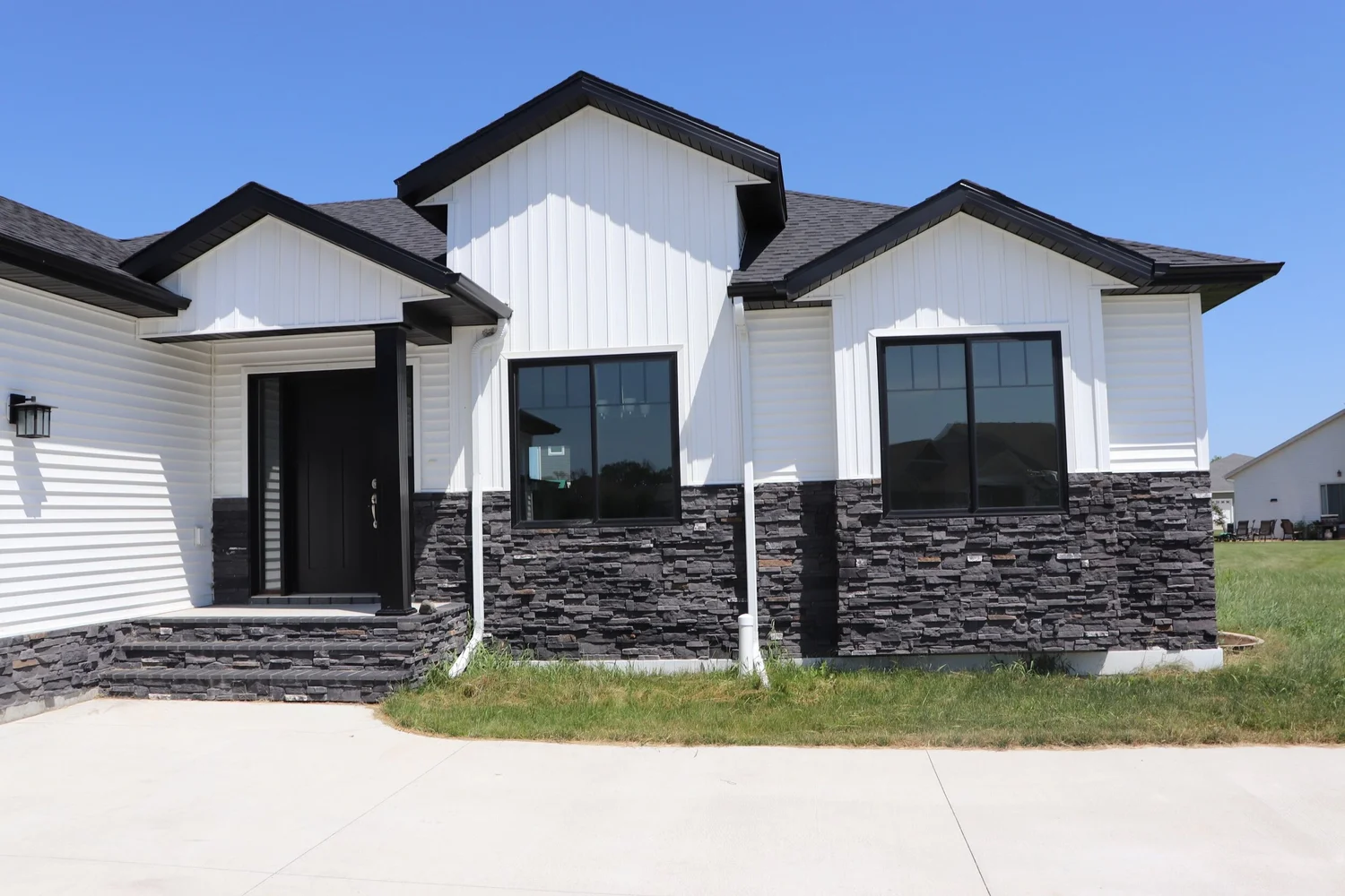 Black and White Custom Build — RCH Home & Design