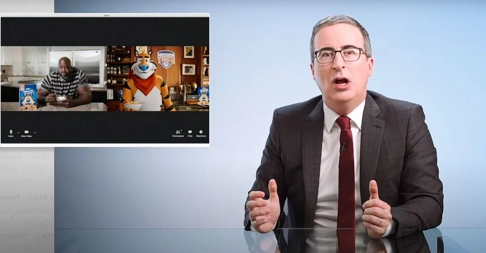 Tony the Tiger &amp; Shaq on Last Week Tonight with John Oliver