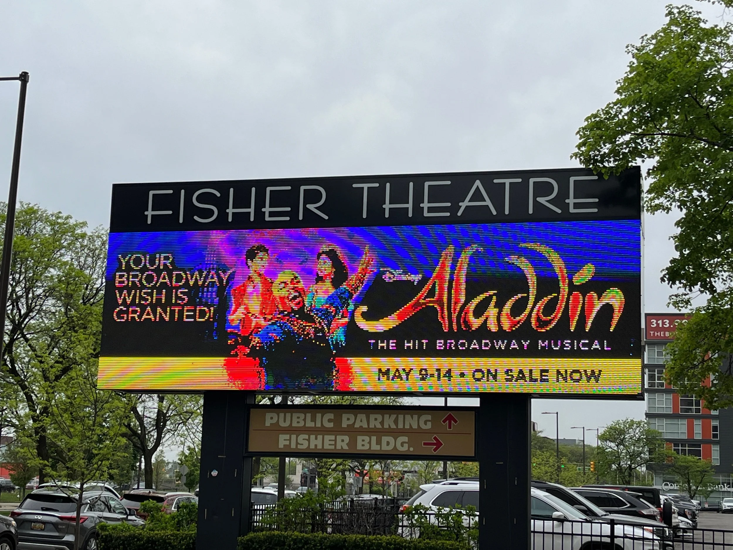 Fisher Theatre in Detroit, MI