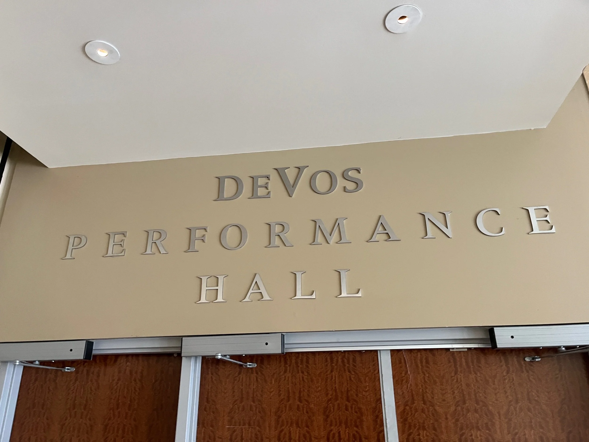 DeVos Performance Hall in Grand Rapids, MI