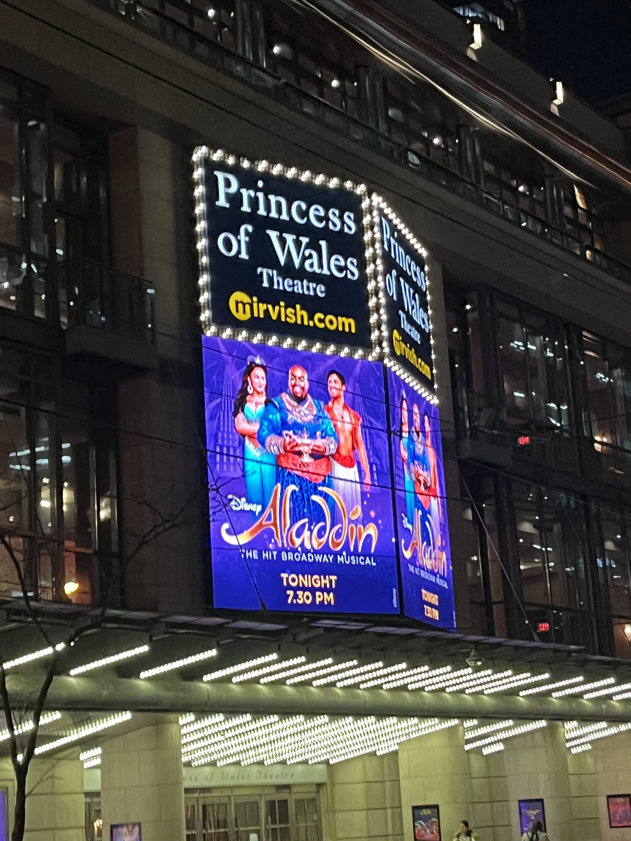 Princess of Wales Theatre in Toronto, ON