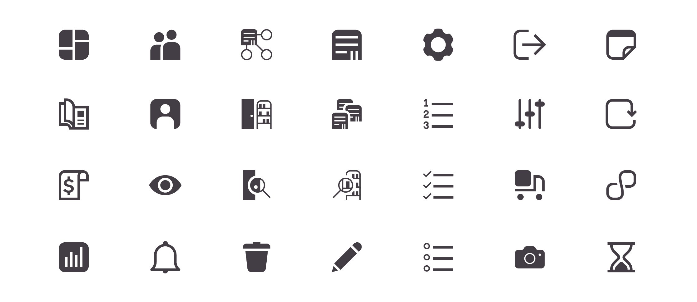 Tech Startup App: Functional Iconography