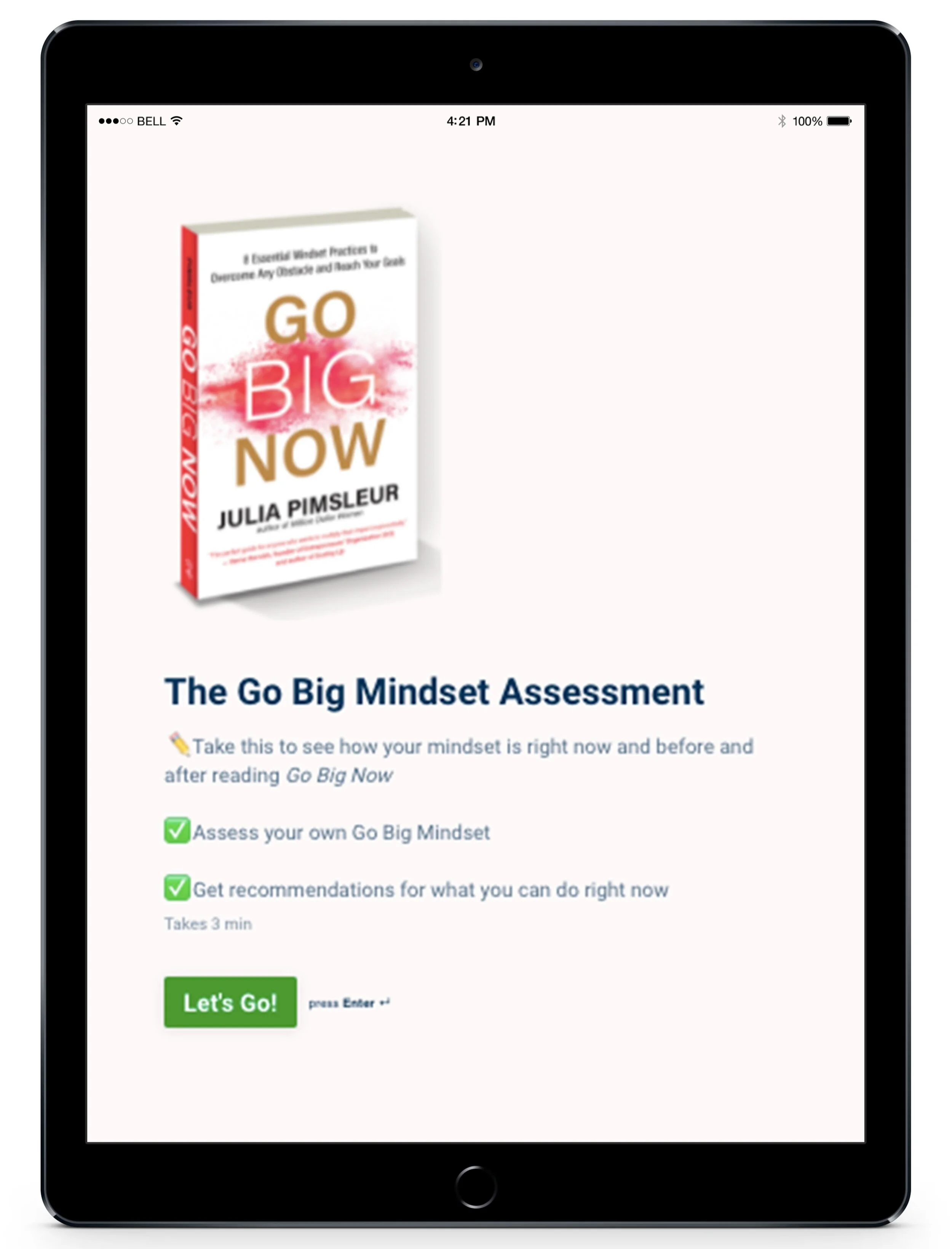 MINDSET ASSESMENT