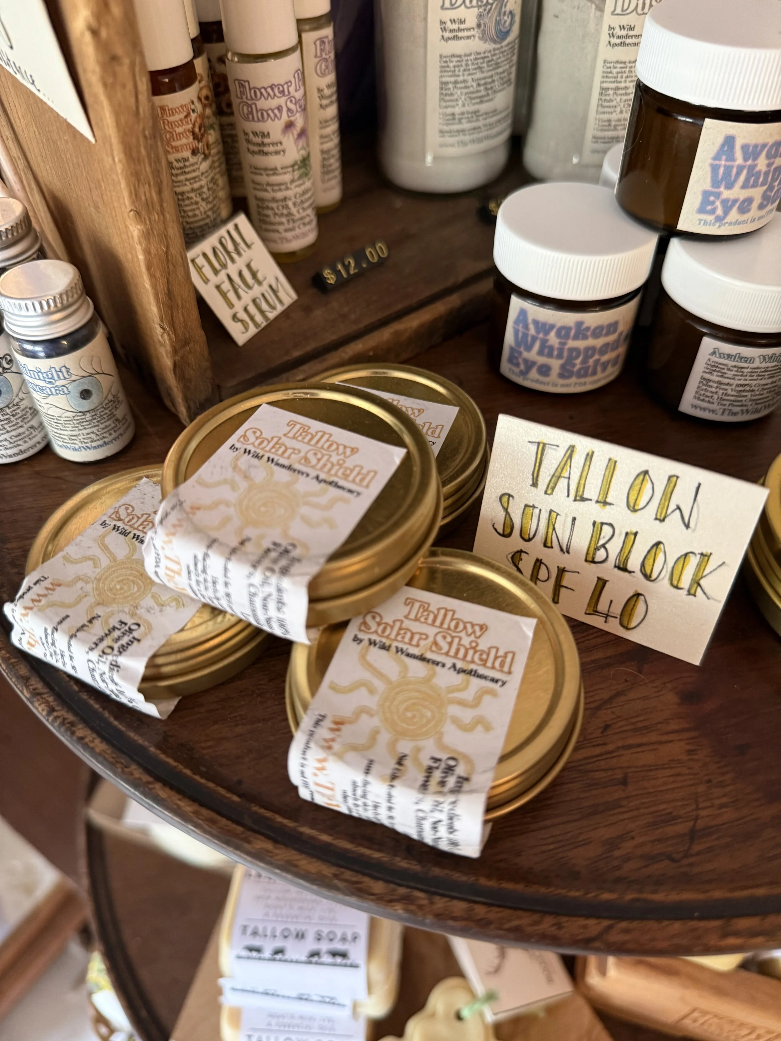 Pure and natural skincare including SPF sun protection