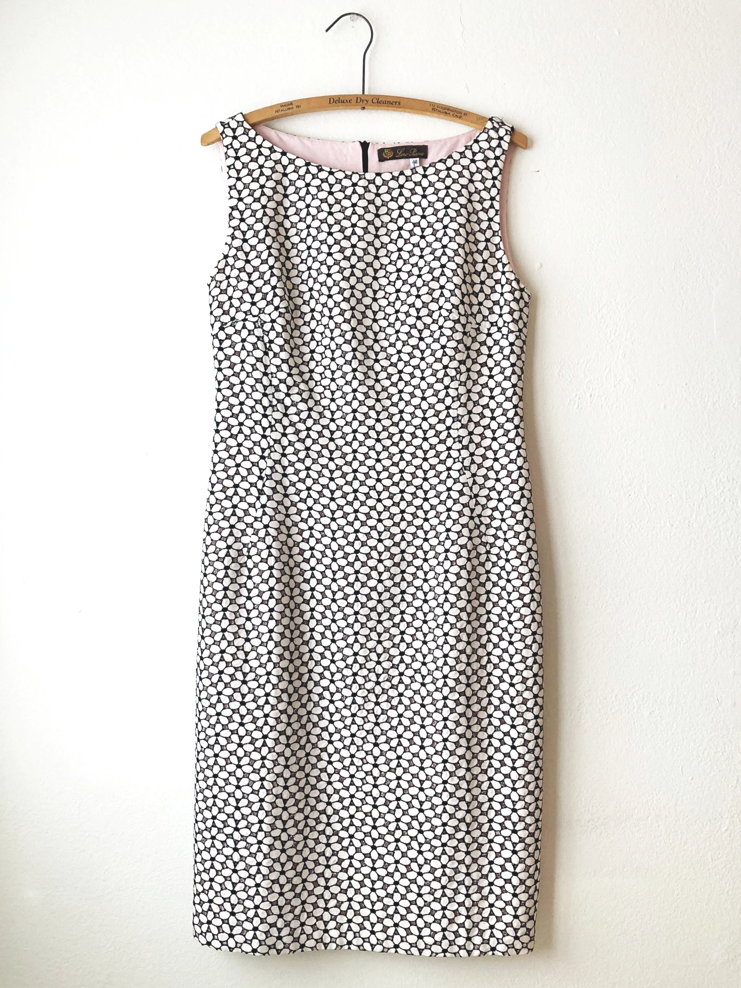 Loro Piana Floral shift dress