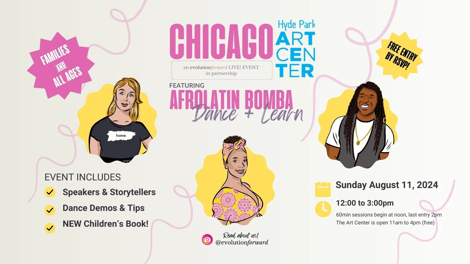 Chicago Live Dance &amp; Learn! Featuring: Afrolatin Bomba