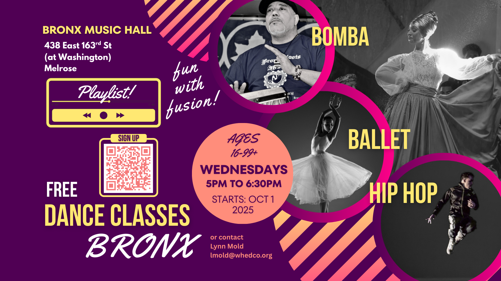 PLAYLIST Dance Class Series