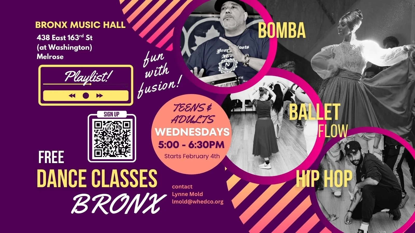 PLAYLIST Dance Class Series