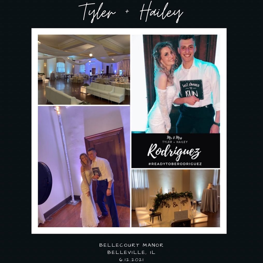 We had a great time celebrating the new Mr &amp; Mrs Rodriguez this weekend! @trod.official @hrod.official
.
.
#LetsCelebrate #DJ #SelfieBooth #Videography #WeddingIdeas