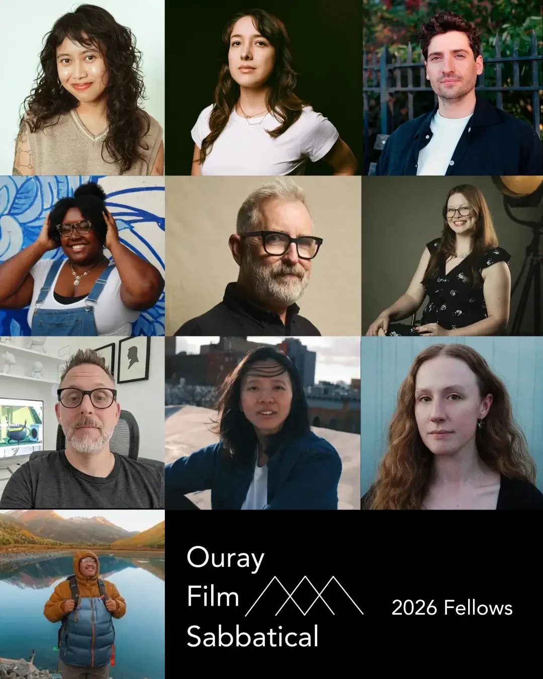 picture of the ouray film sabbatical 2026 fellows